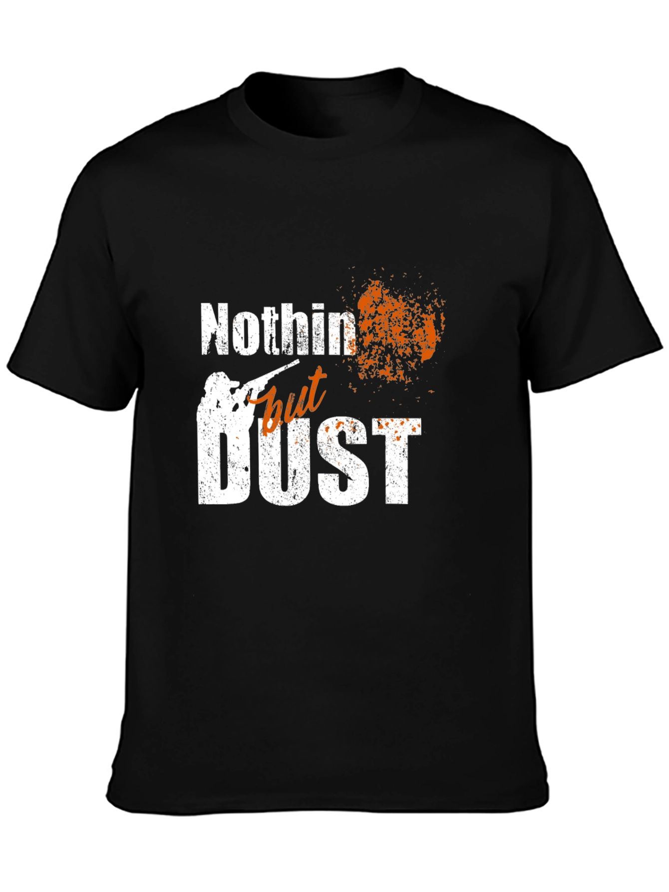 Nothin But Dust Mens Black Graphic Tee