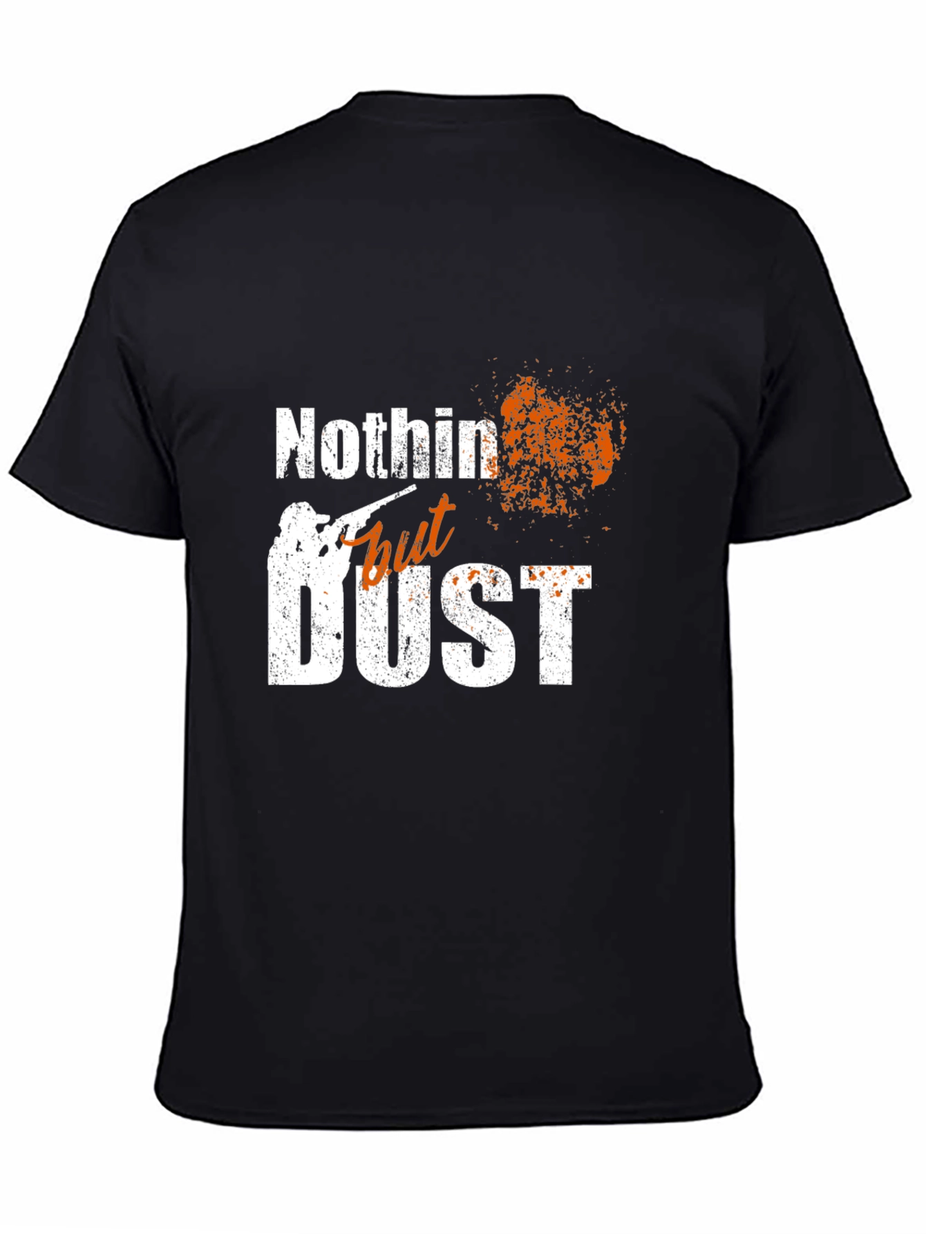 Nothin But Dust Mens Black Graphic Tee