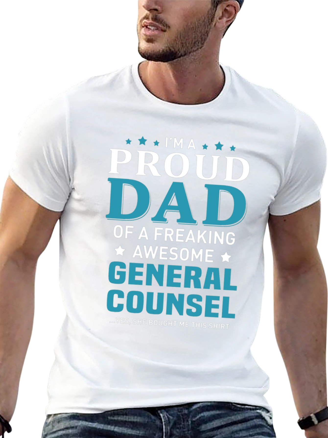 Proud Dad of a General Counsel Novelty T-Shirt