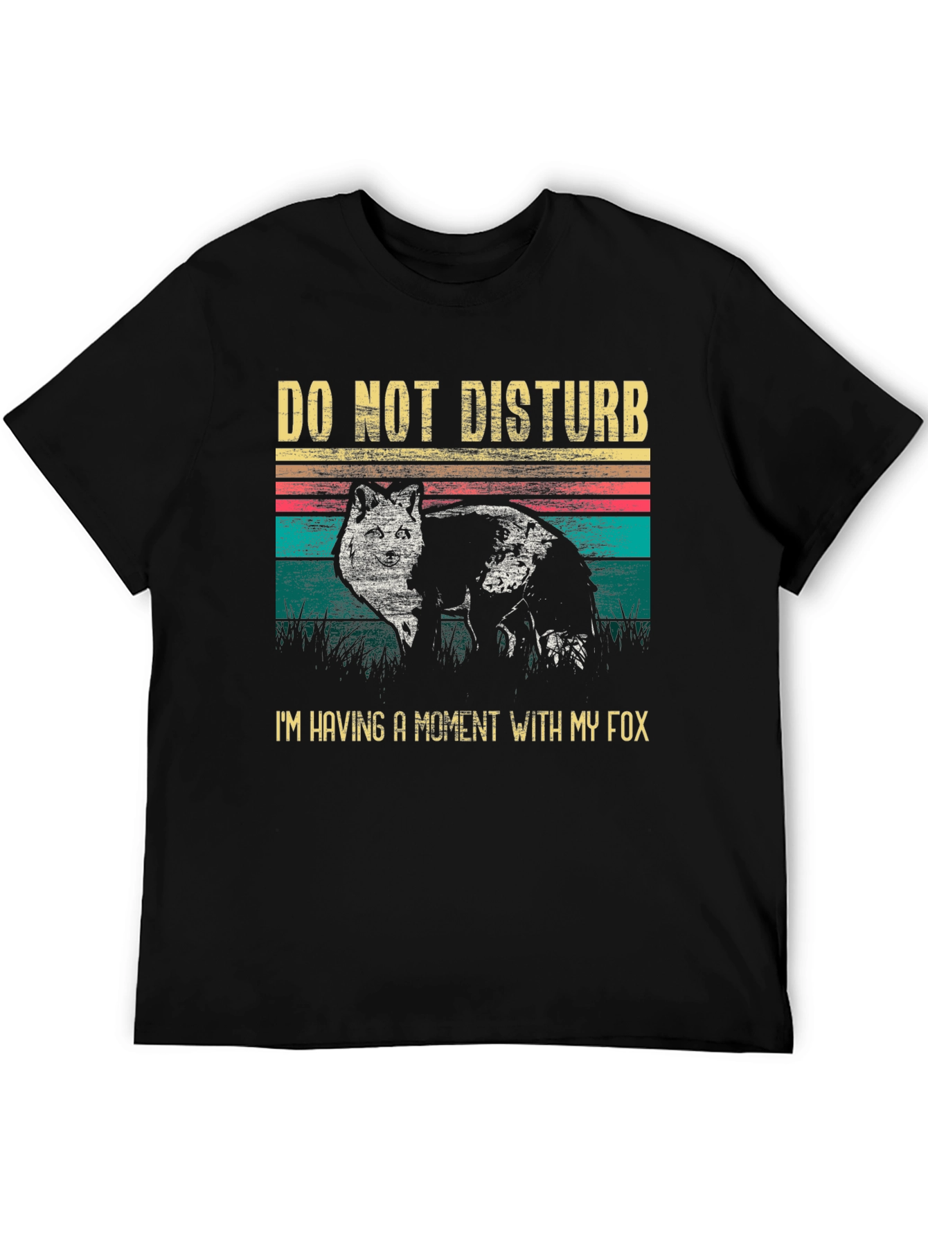 Do Not Disturb Fox Graphic T-Shirt