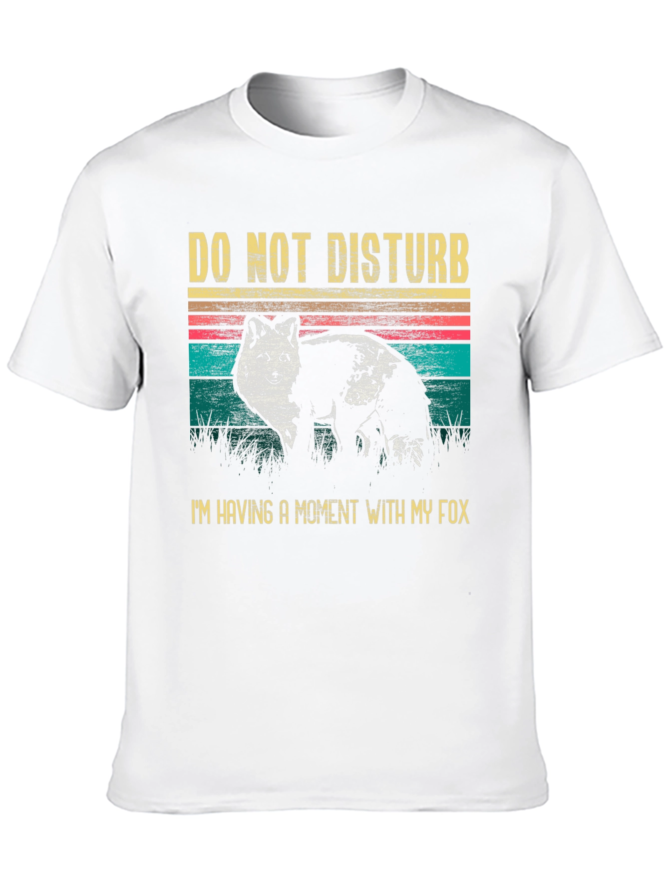 Do Not Disturb Fox Graphic T-Shirt