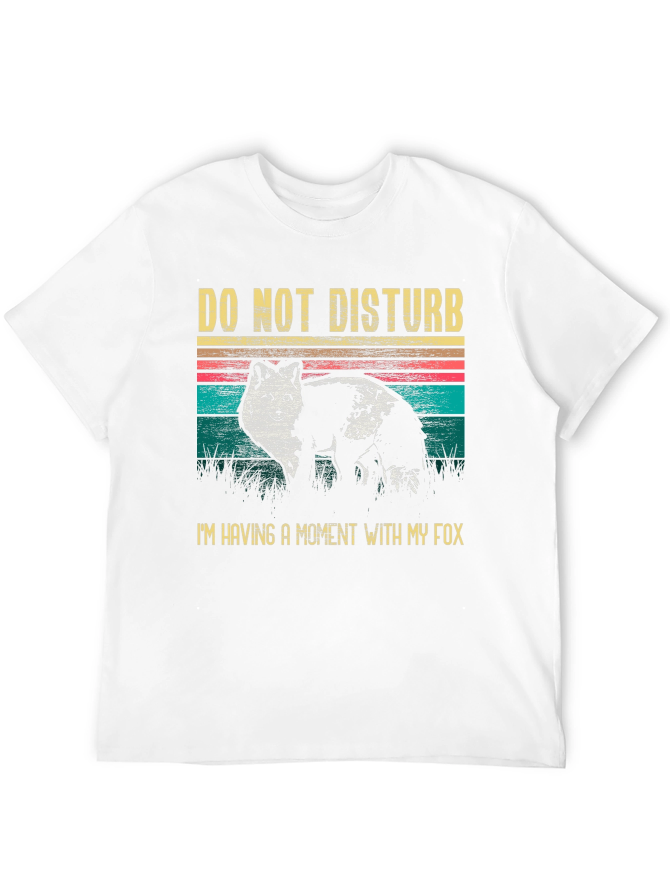 Do Not Disturb Fox Graphic T-Shirt