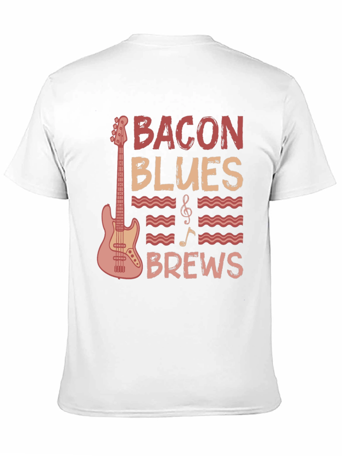 Bacon Blues Brews Graphic Tee