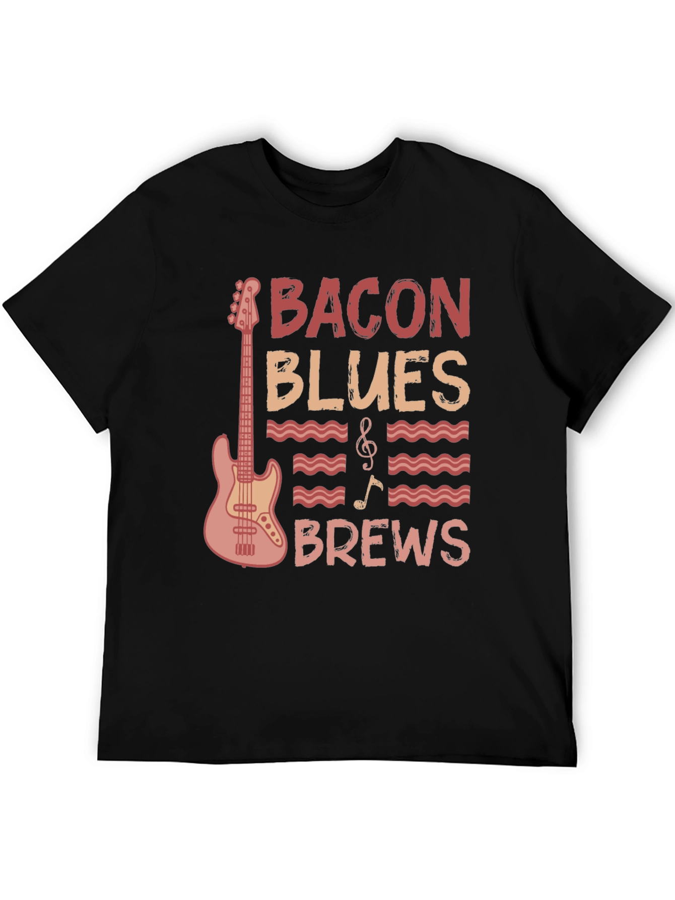Bacon Blues Brews Graphic Tee