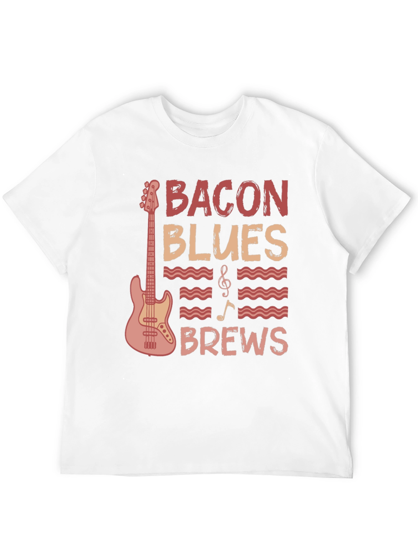 Bacon Blues Brews Graphic Tee