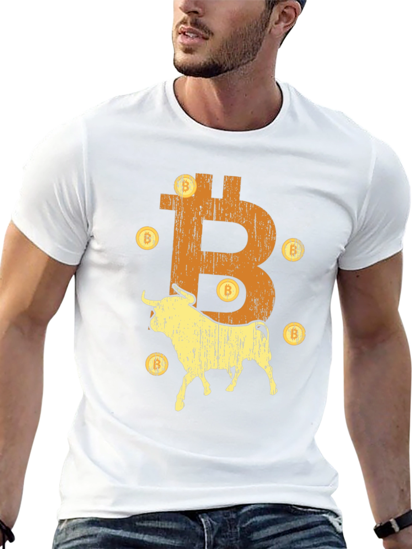 Bitcoin Bull T-Shirt - Crypto Investor Tee