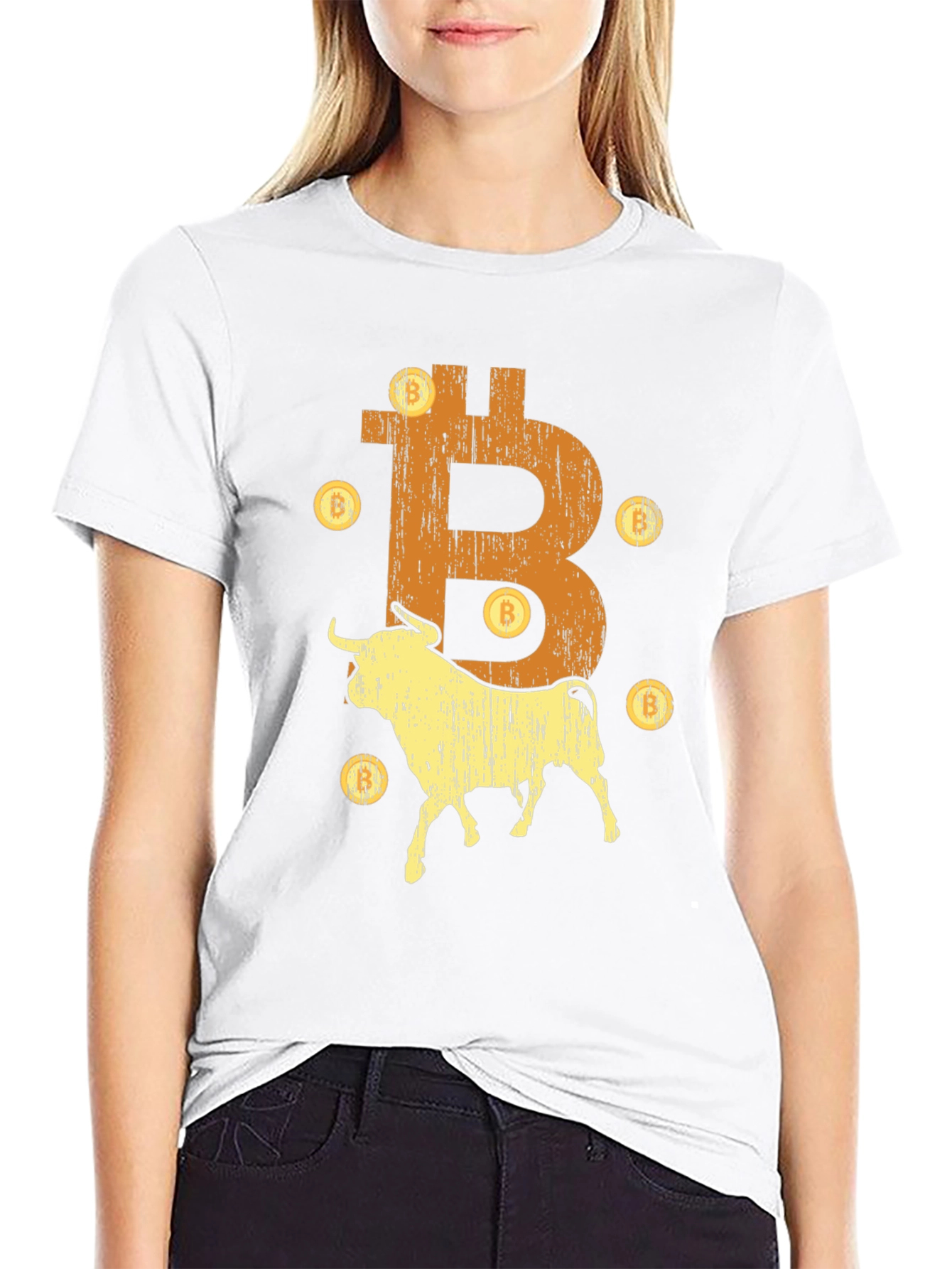 Bitcoin Bull T-Shirt - Crypto Investor Tee