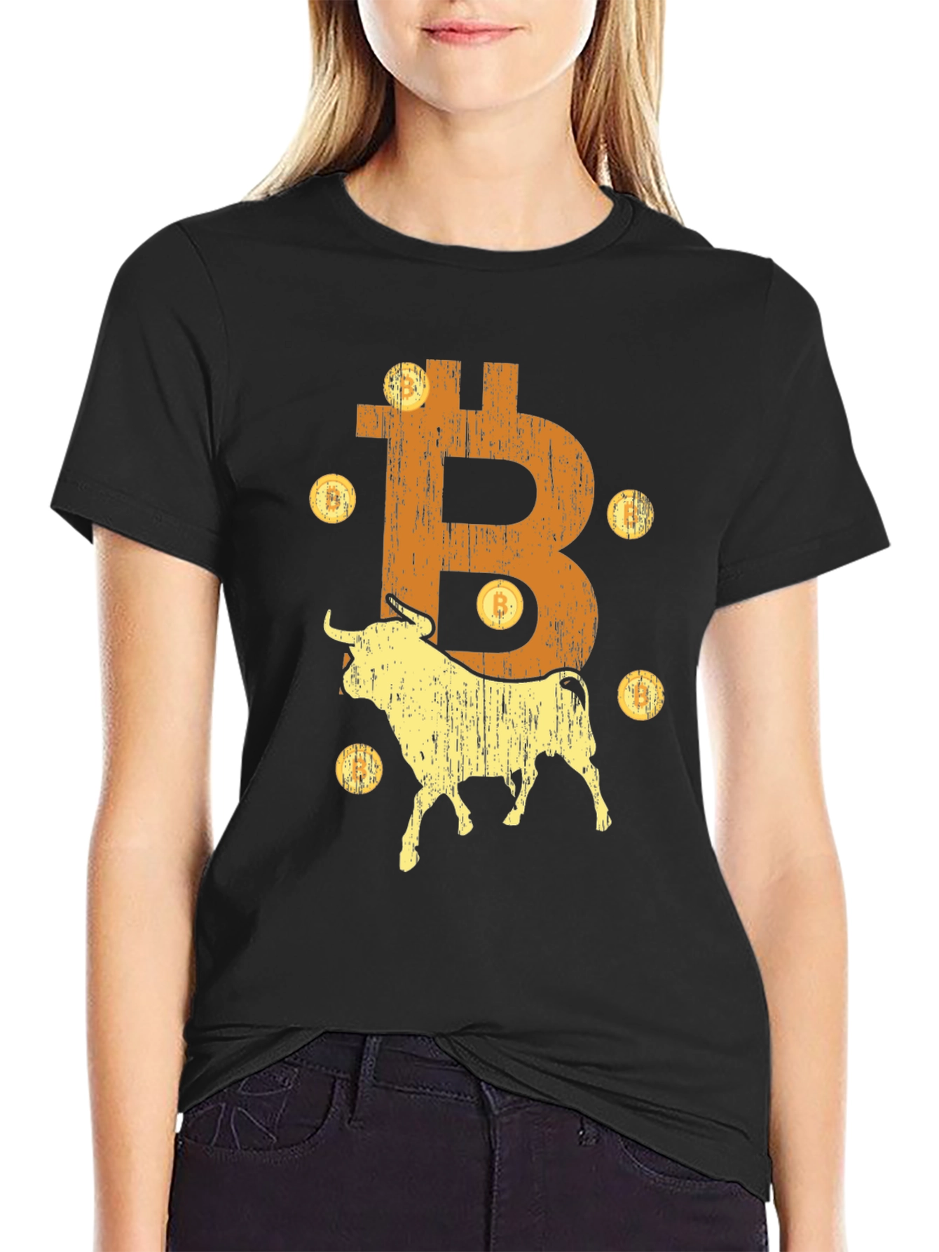 Bitcoin Bull T-Shirt - Crypto Investor Tee