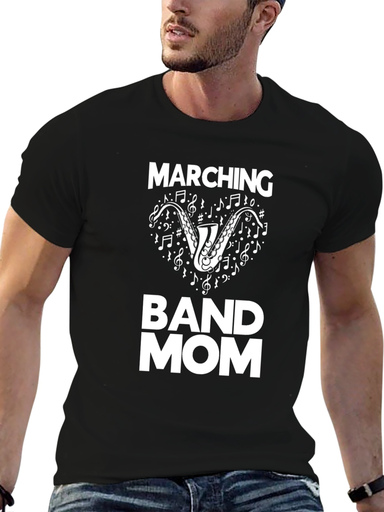 Marching Band Mom T-Shirt - Music Lovers Tee