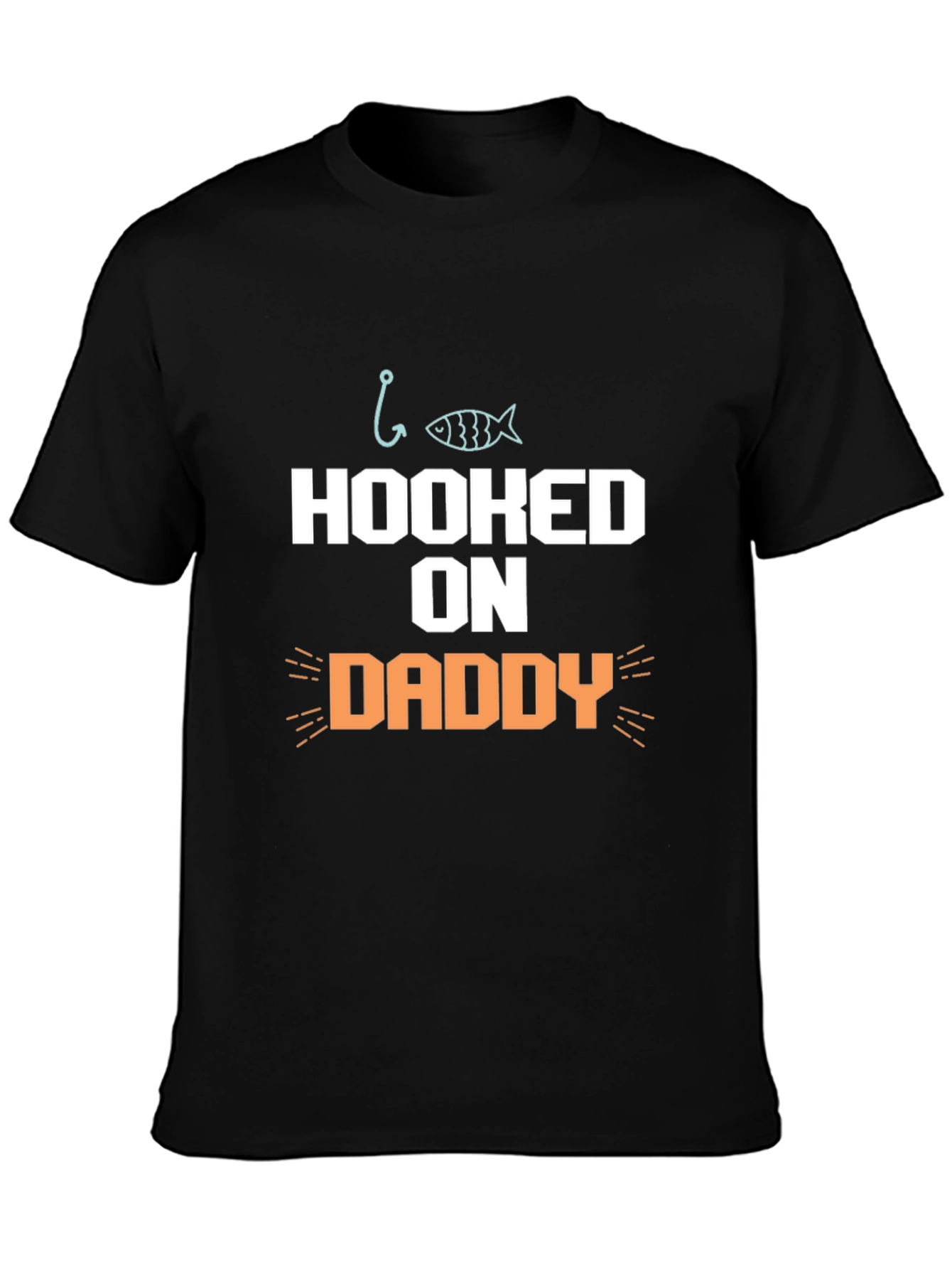 Hooked on Daddy Graphic T-Shirt