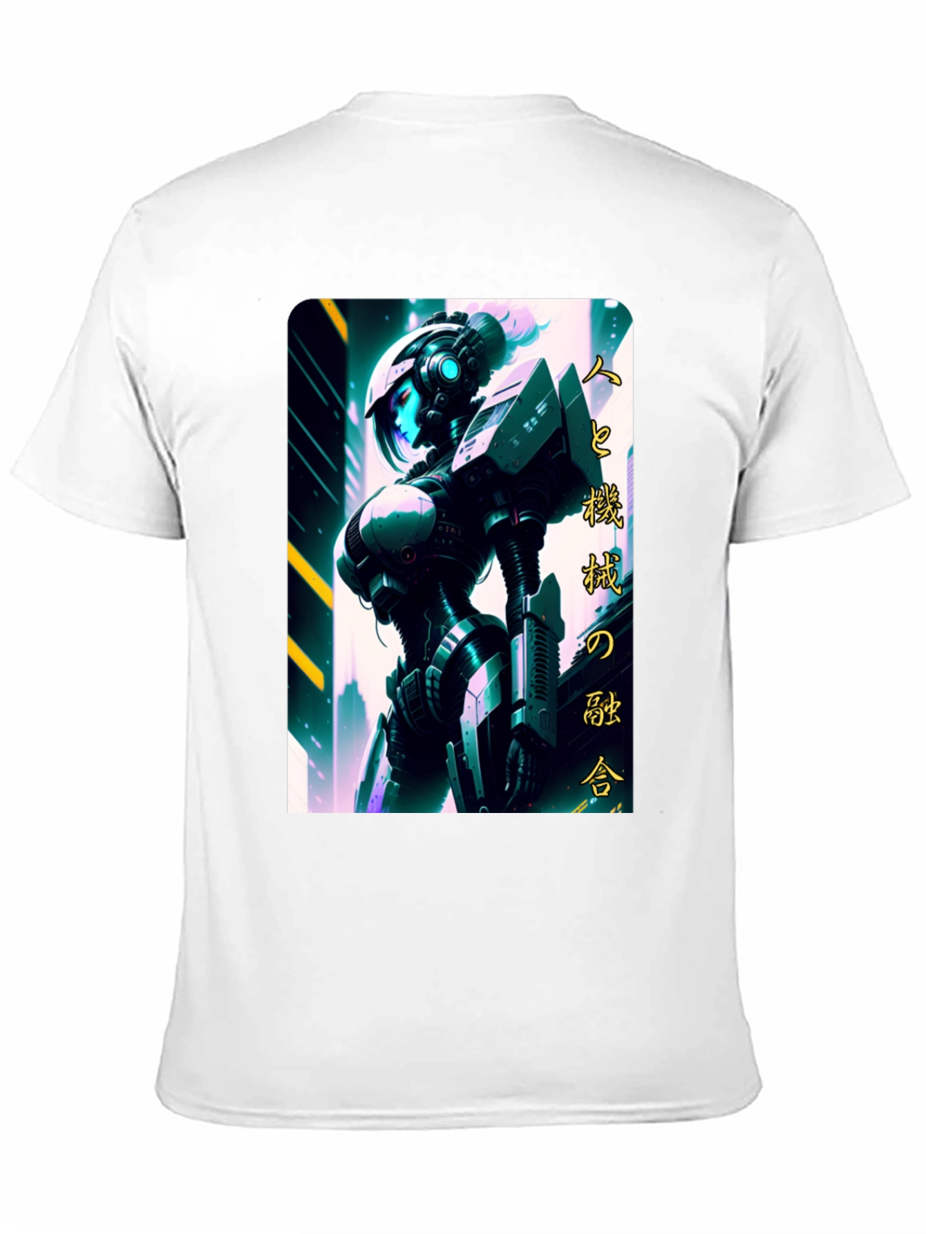 Cyberpunk Android Graphic T-Shirt