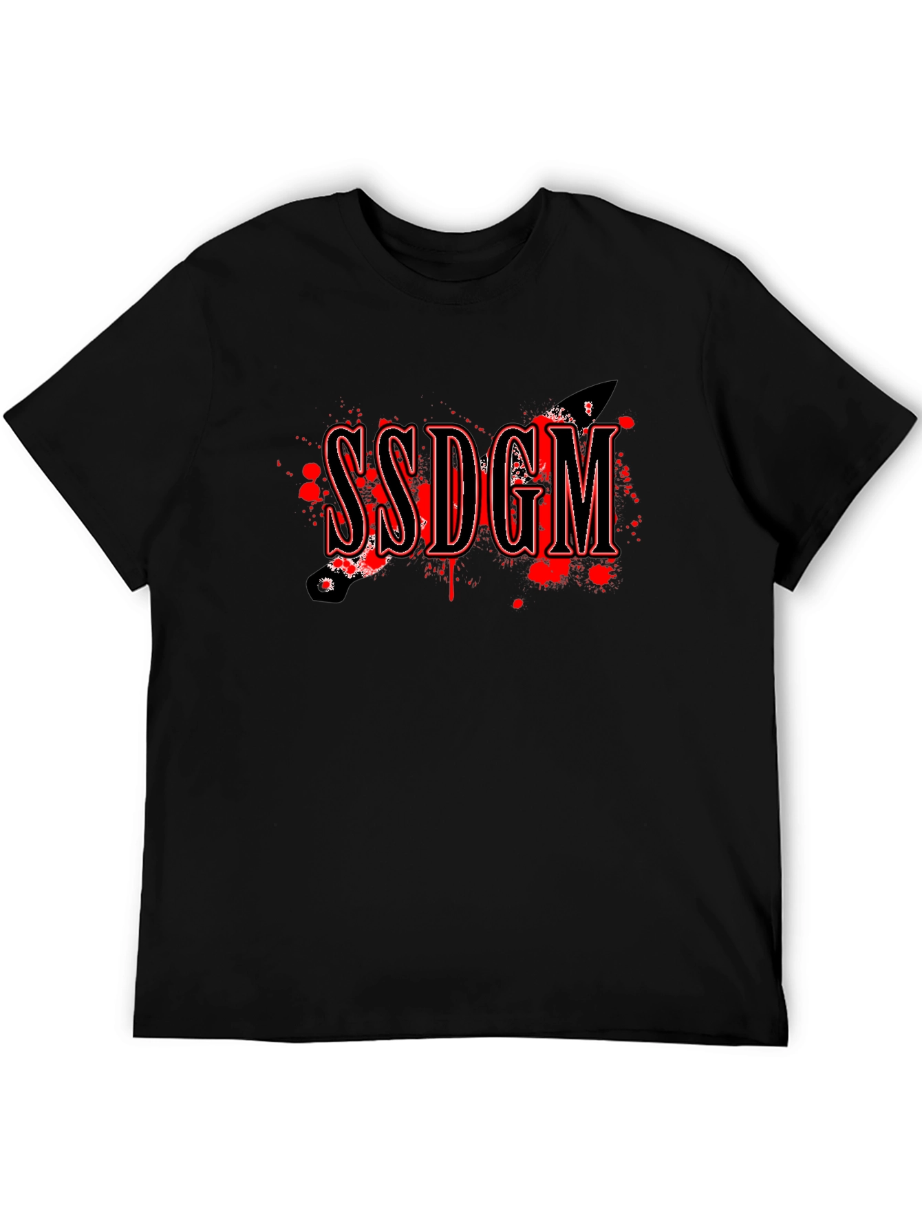 SSDGM Graphic Tee - Bold & Edgy Black T-Shirt