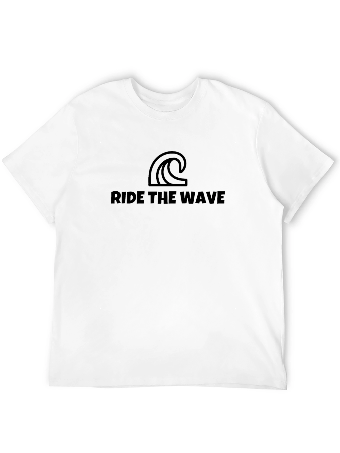 Ride The Wave Black T-Shirt