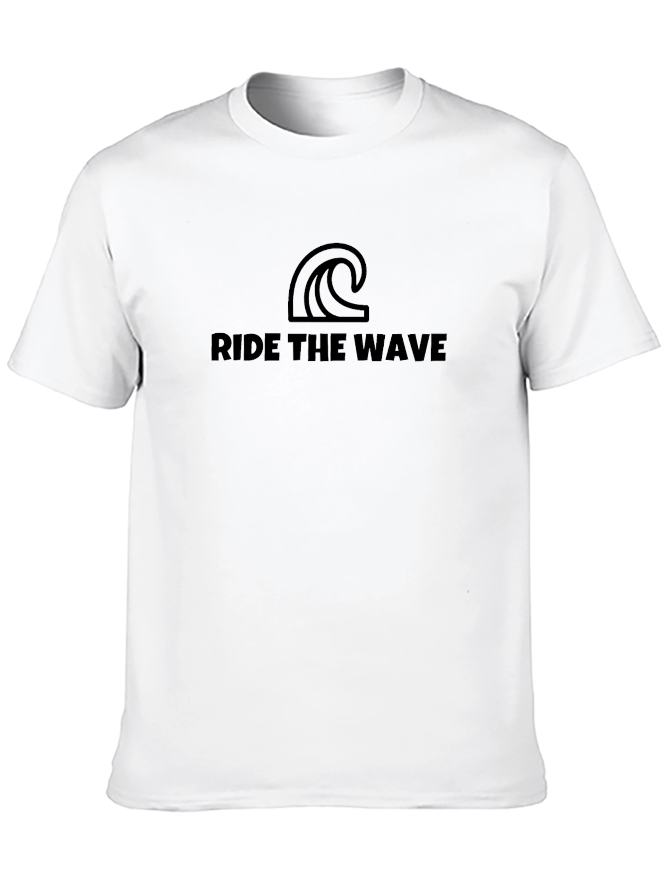 Ride The Wave Black T-Shirt