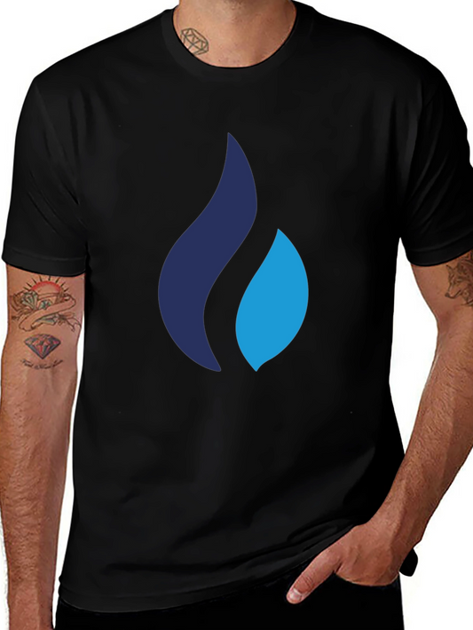Flame Logo Black T-Shirt