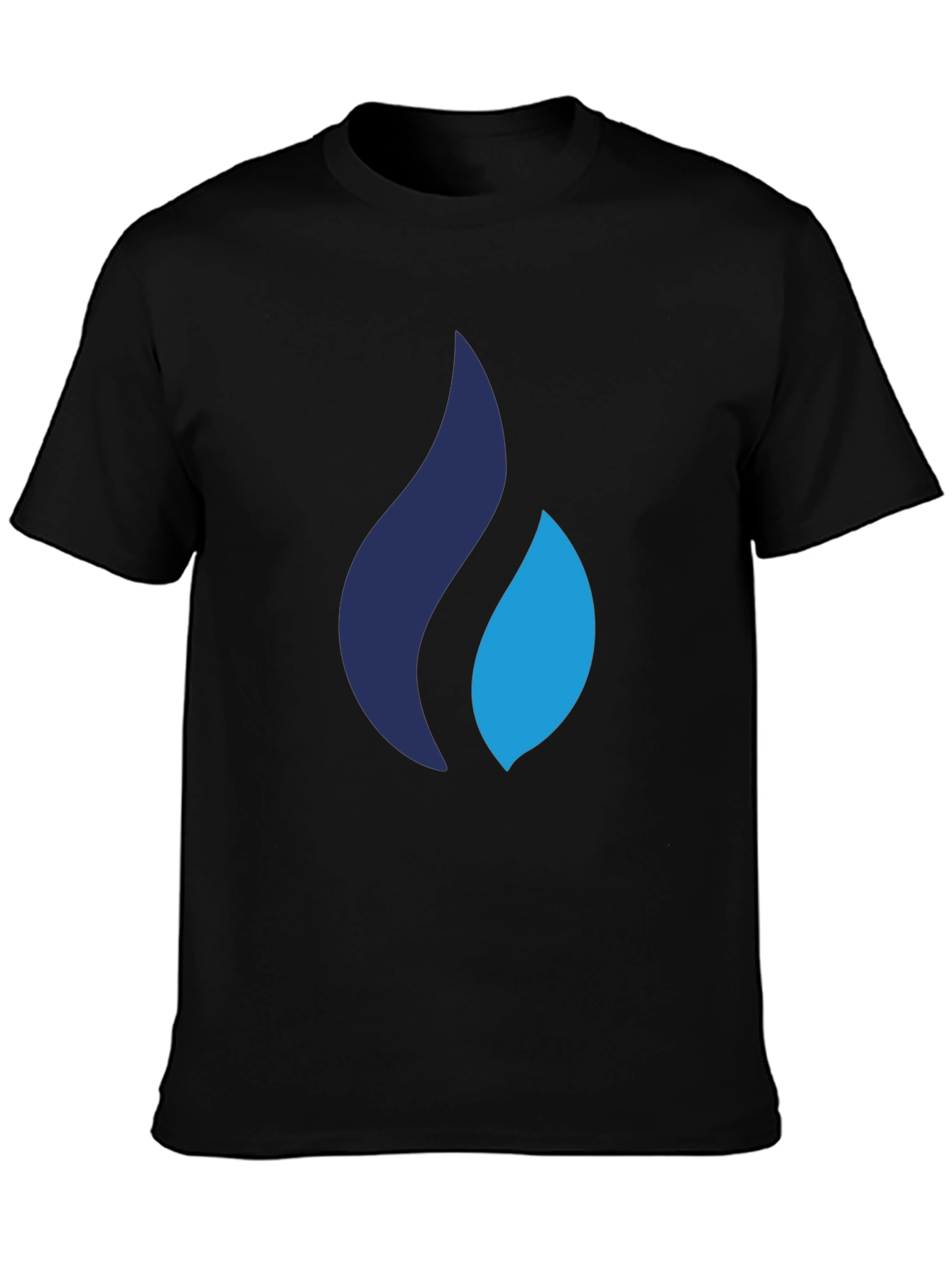 Flame Logo Black T-Shirt