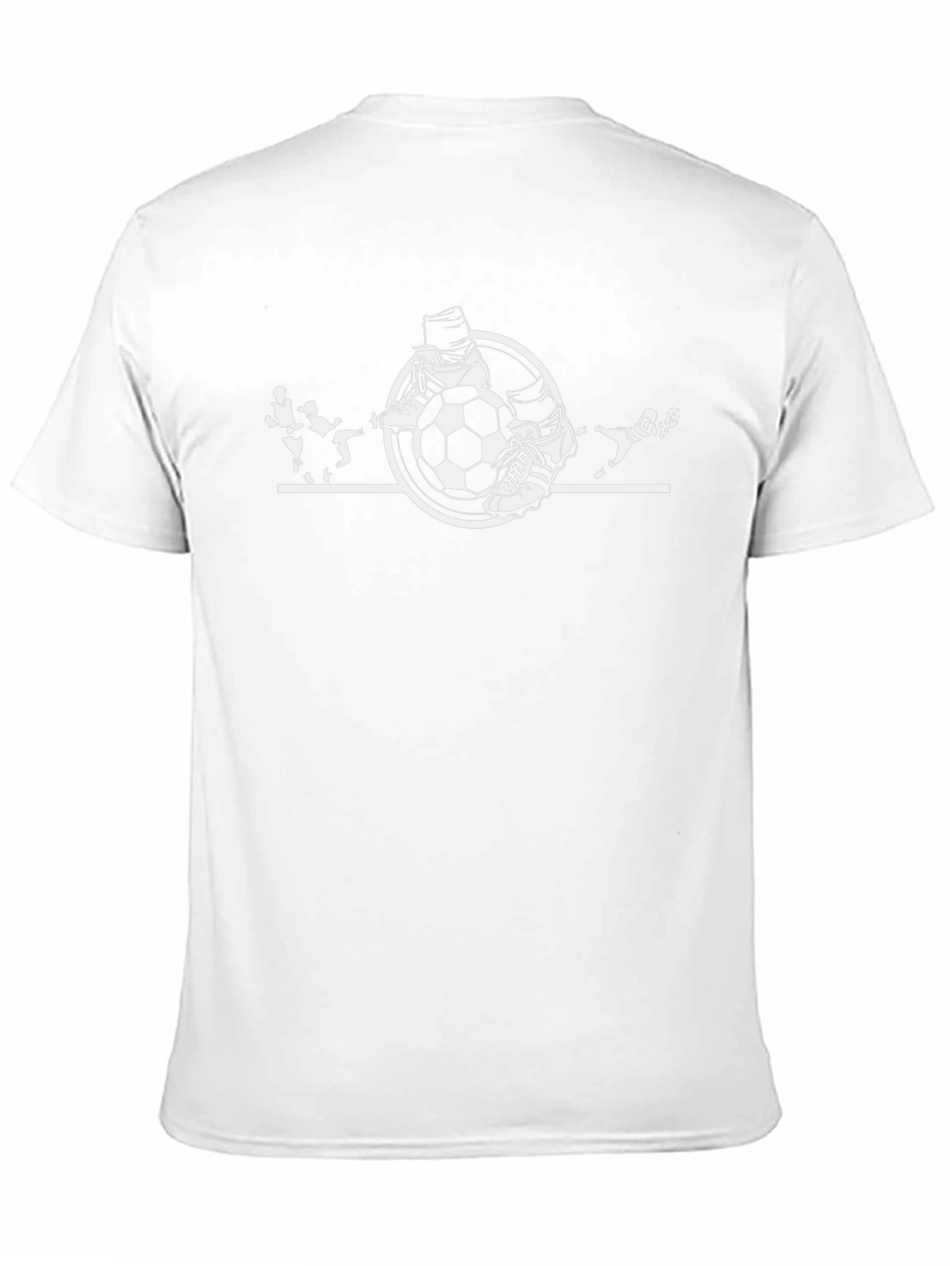 Black Soccer Graphic Tee
