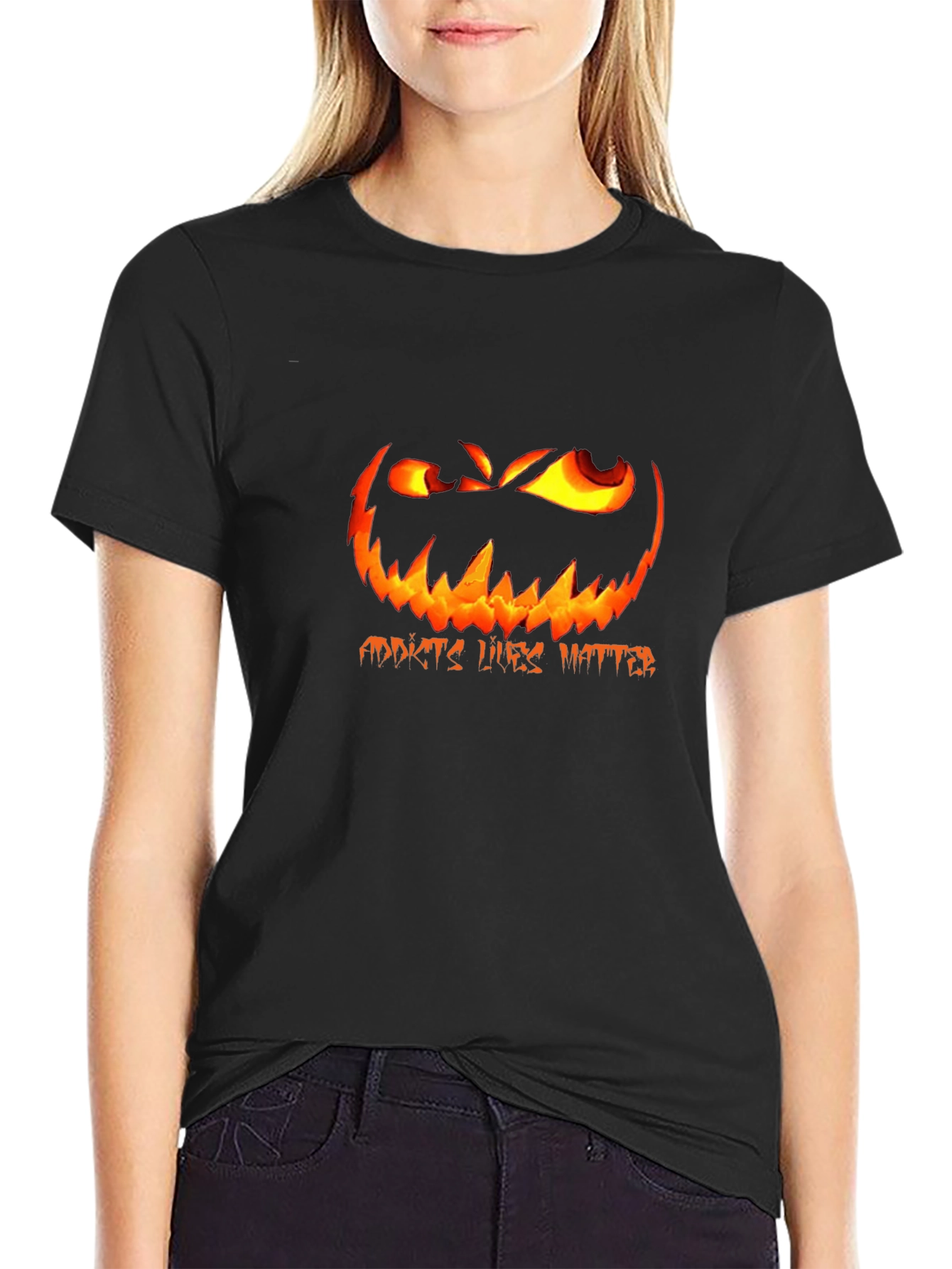 Halloween Addicts Lives Matter T-Shirt