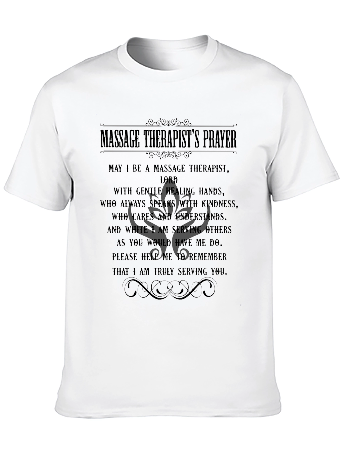 Massage Therapists Prayer T-Shirt