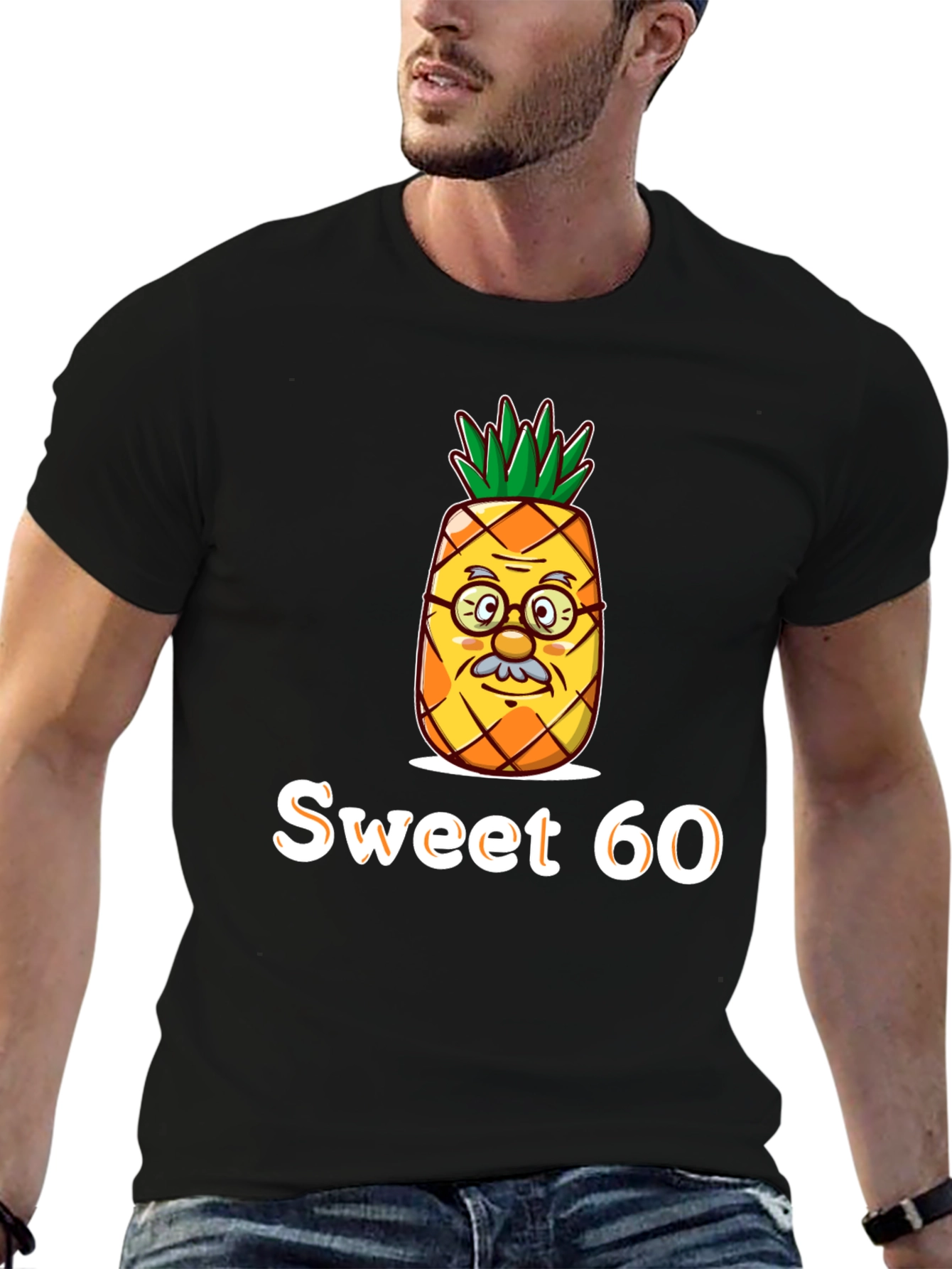 Sweet 60 Pineapple Graphic Tee - Unisex