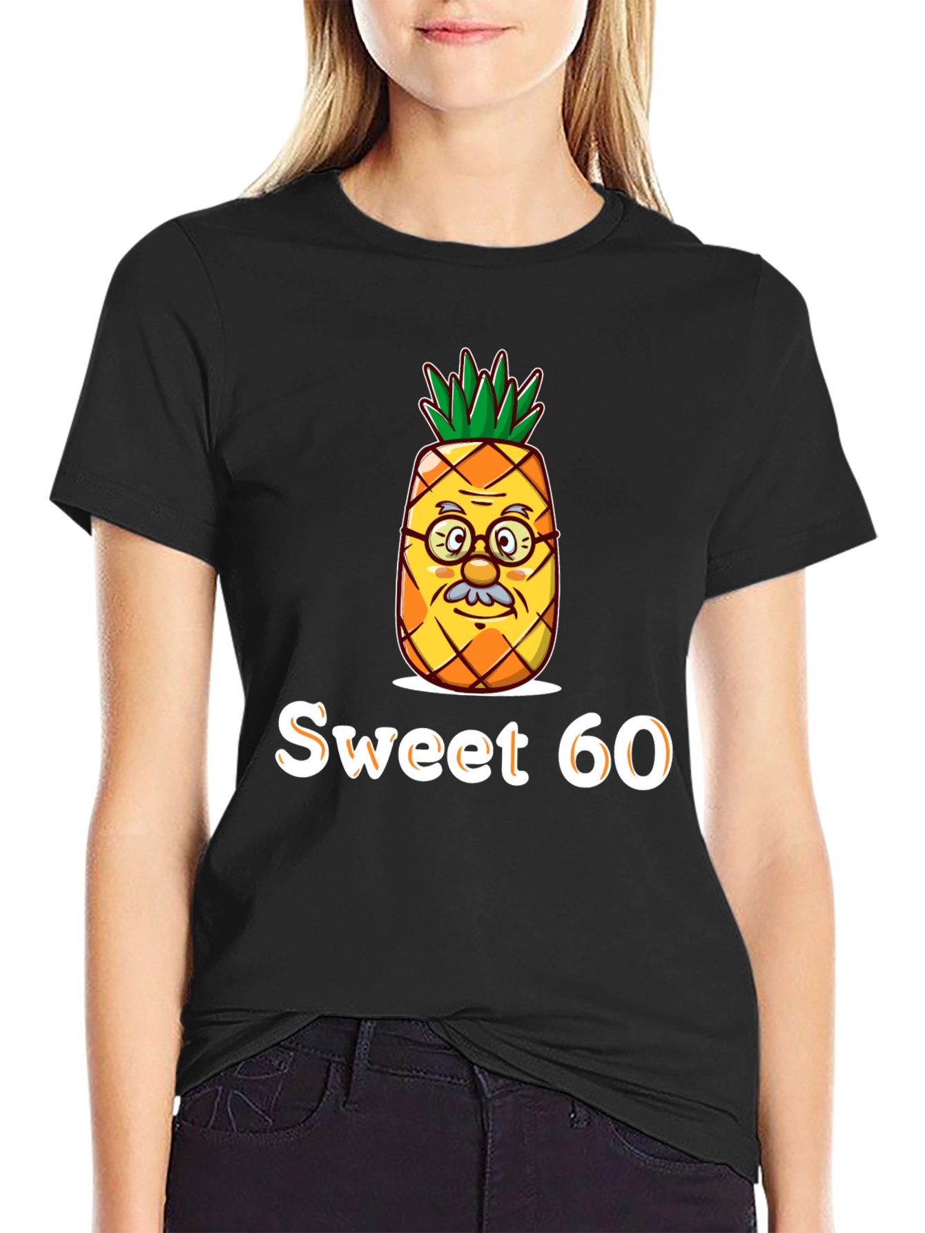 Sweet 60 Pineapple Graphic Tee - Unisex