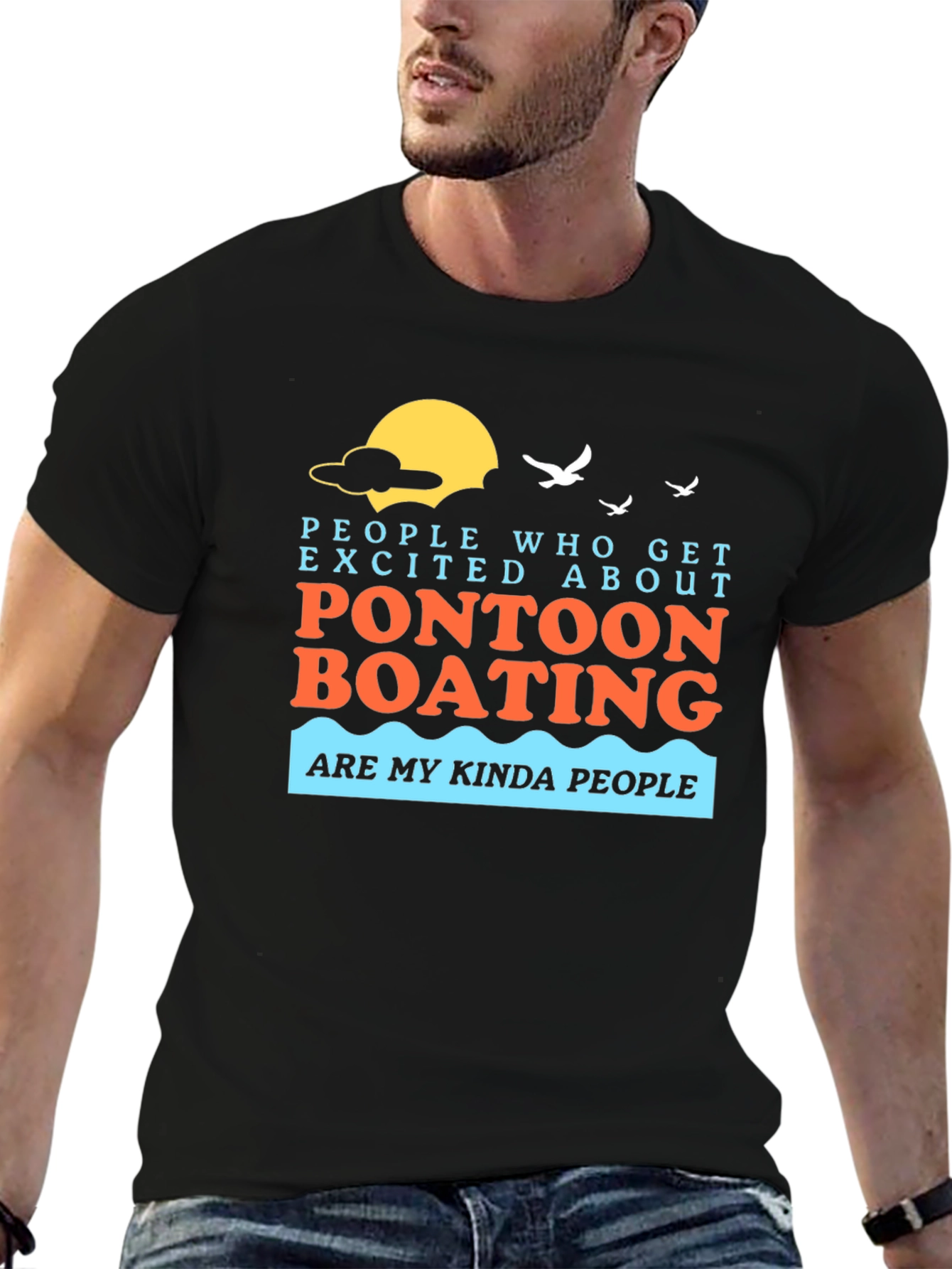 Pontoon Boating Graphic T-Shirt - Vacation Ready!