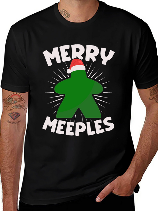 Merry Meeples Holiday T-Shirt
