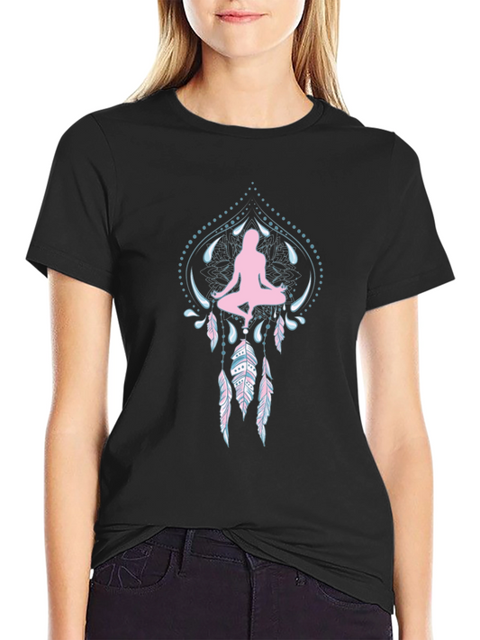 Yoga Meditation Dreamcatcher T-Shirt