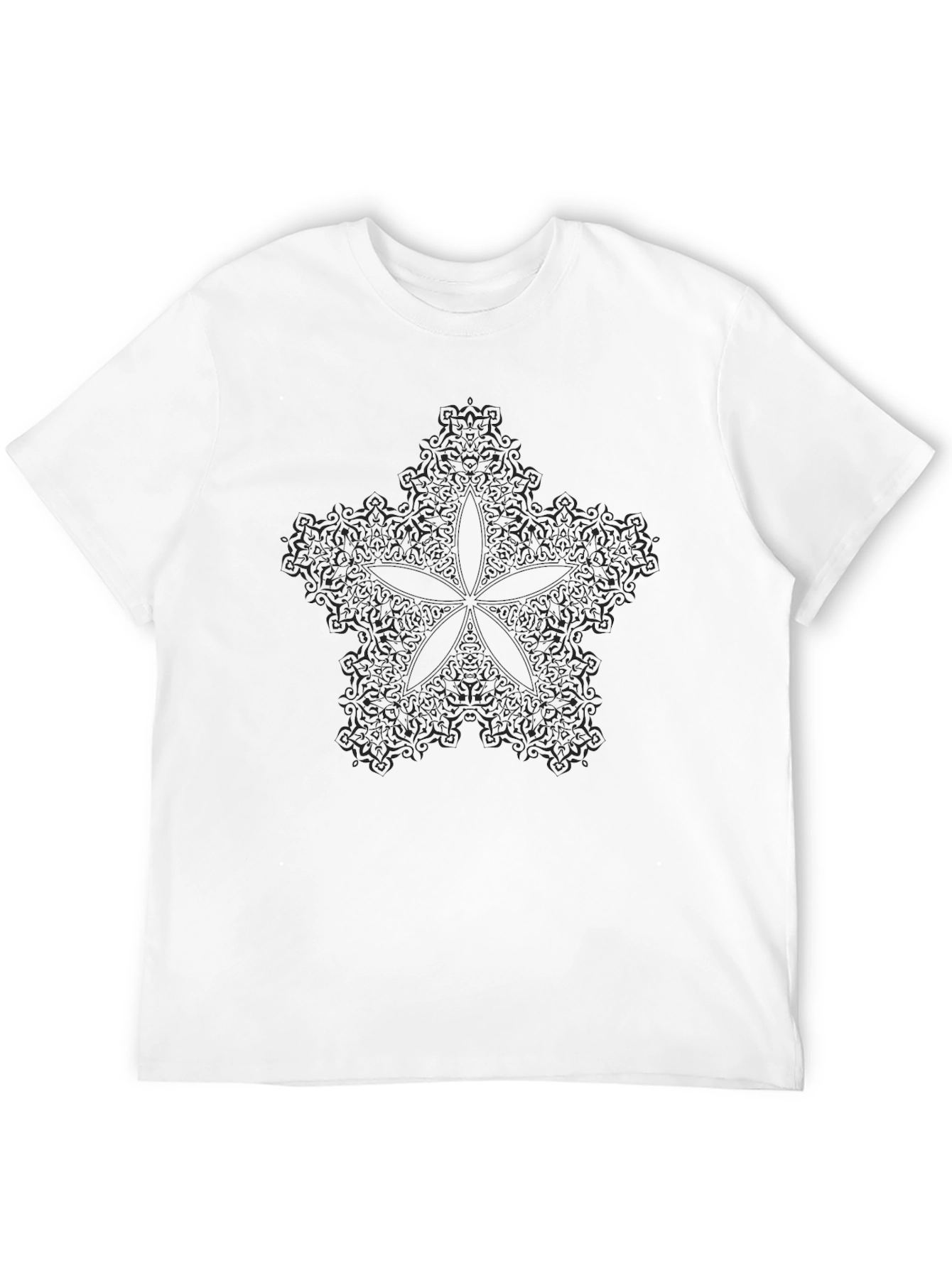 Black Starfish Graphic Tee - Mens Short Sleeve