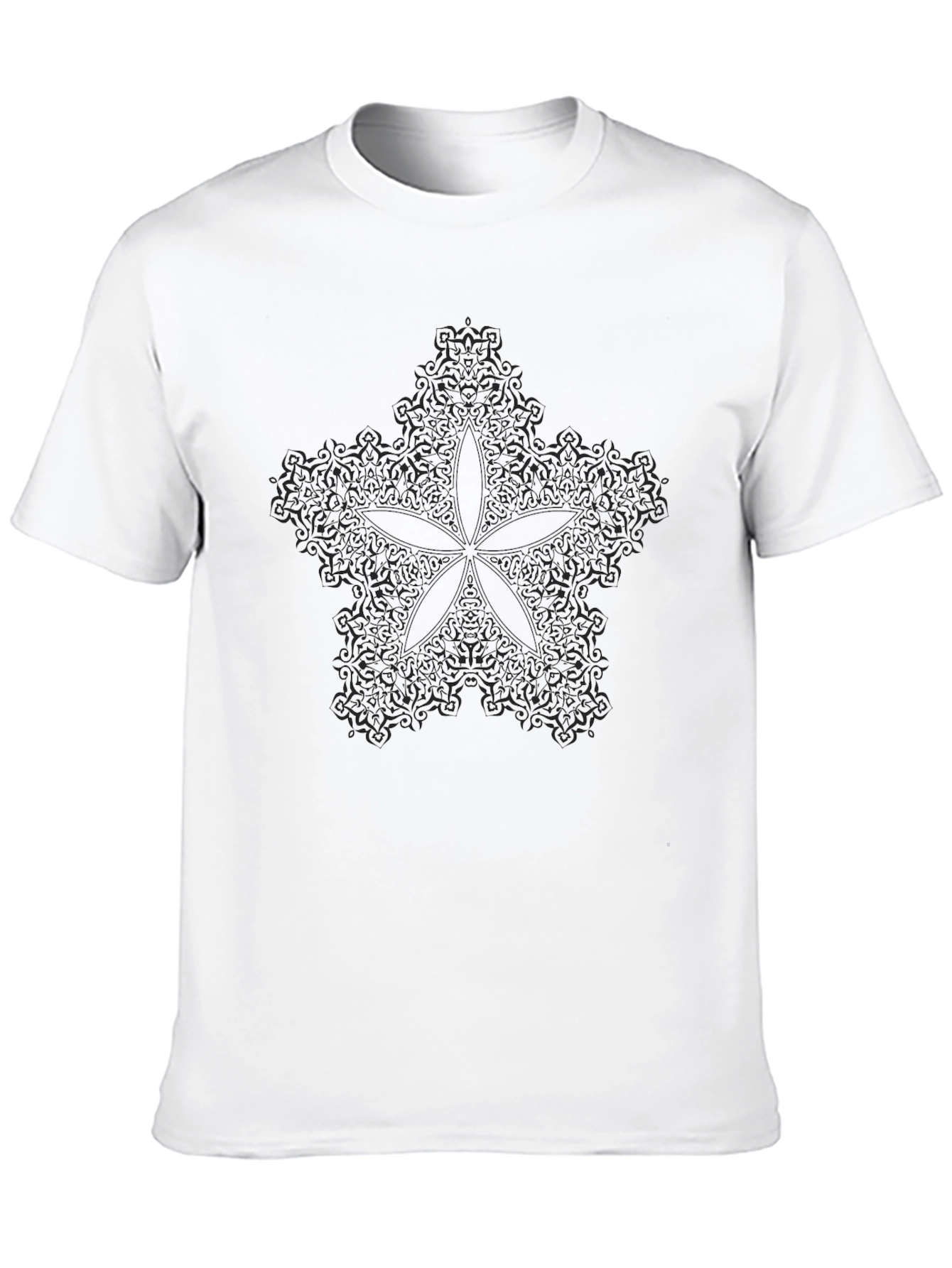 Black Starfish Graphic Tee - Mens Short Sleeve