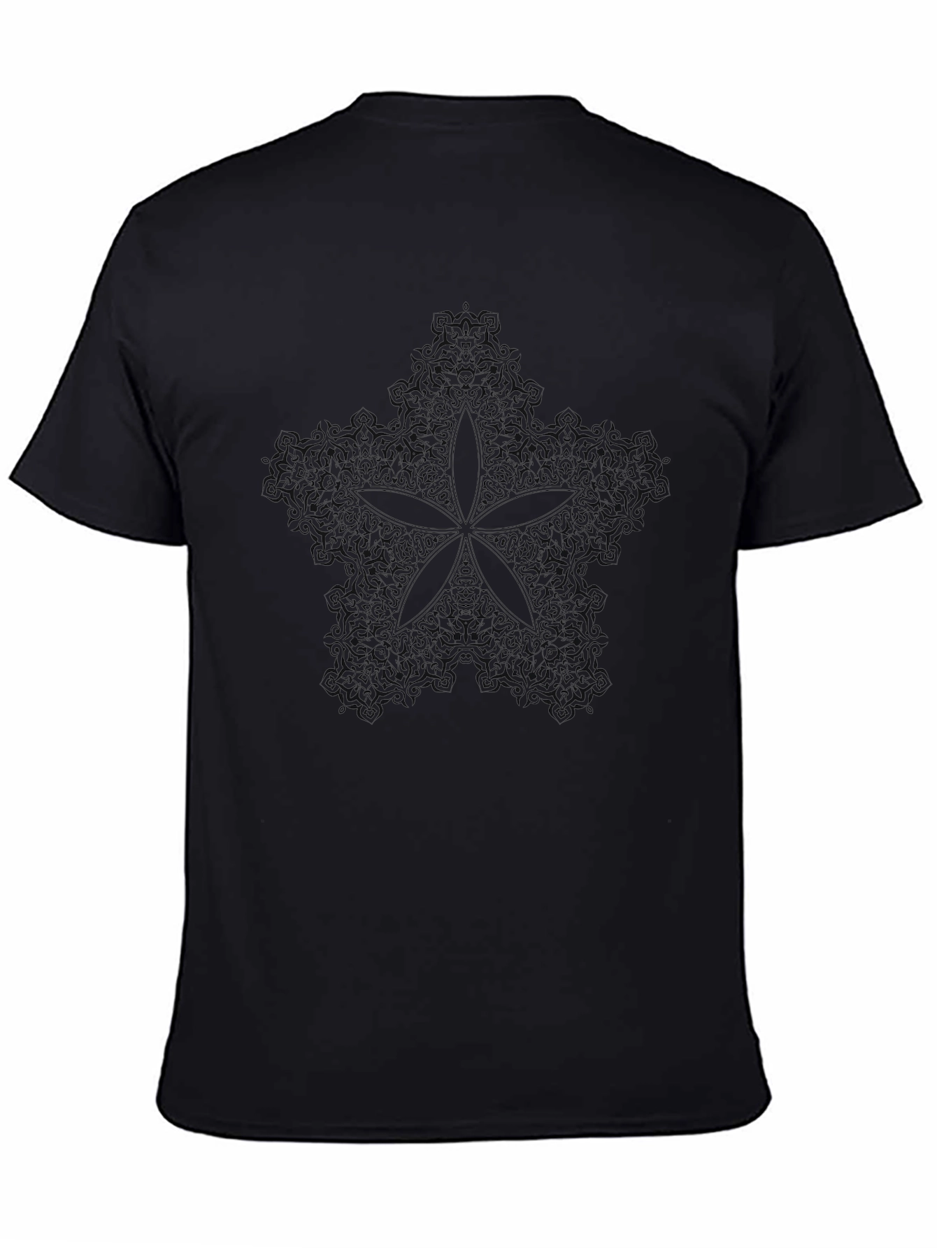Black Starfish Graphic Tee - Mens Short Sleeve