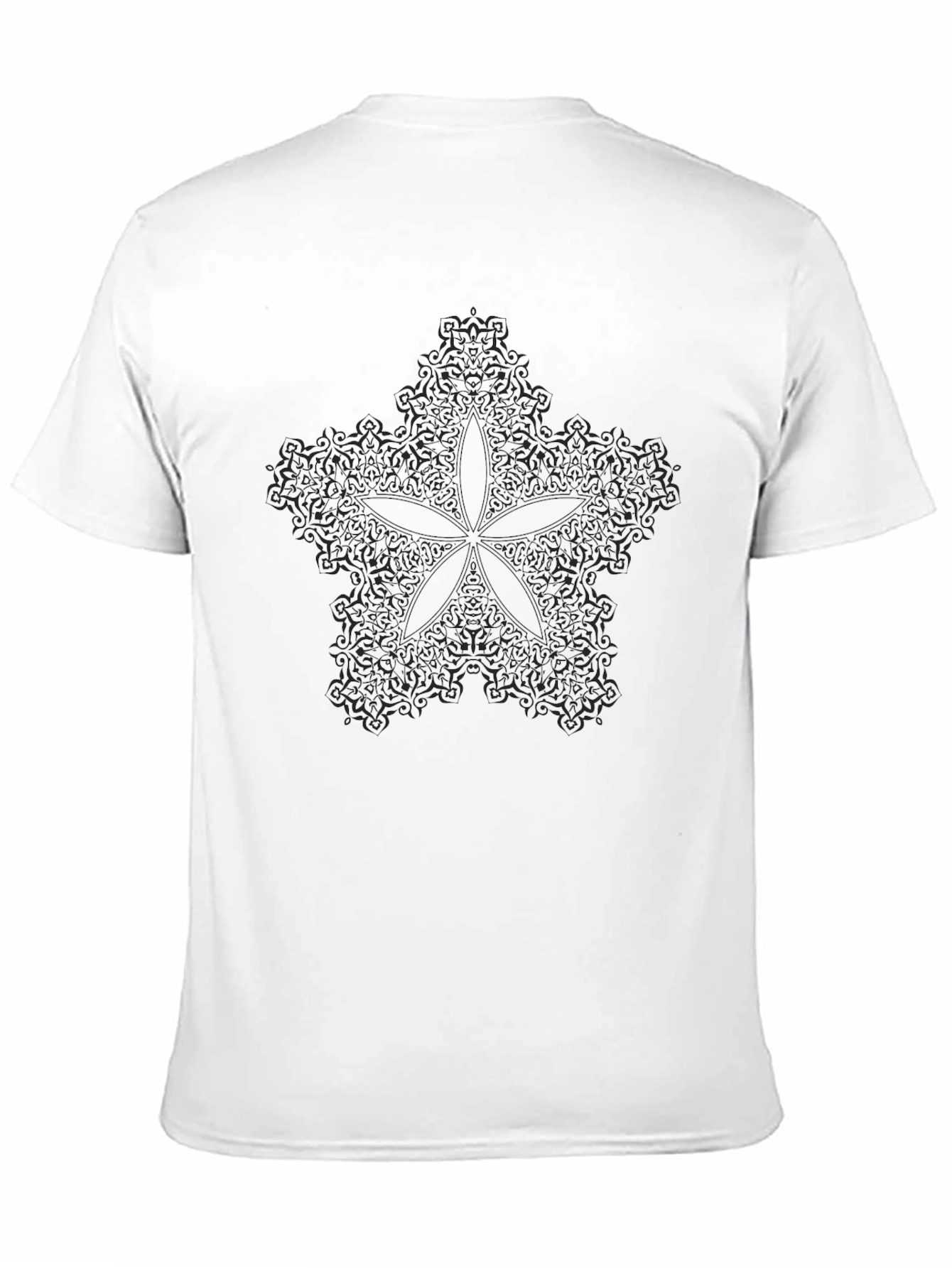 Black Starfish Graphic Tee - Mens Short Sleeve