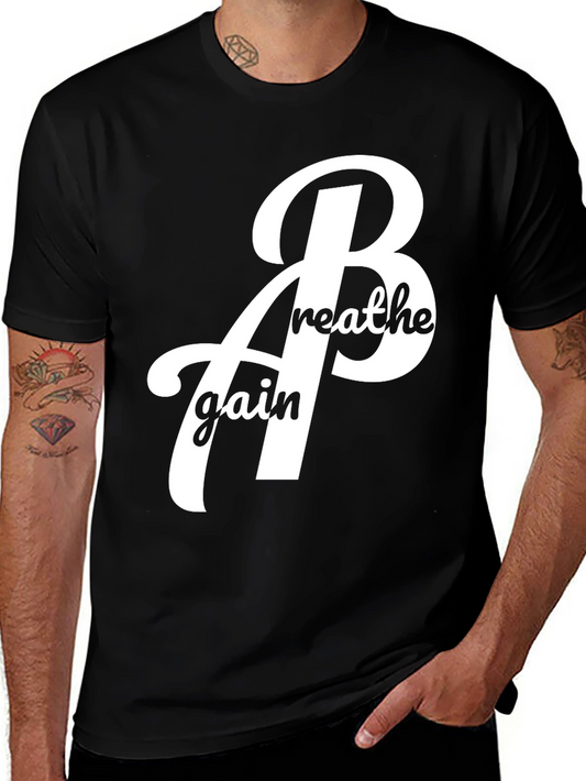 Breathe Again Graphic Tee - Stylish Comfort