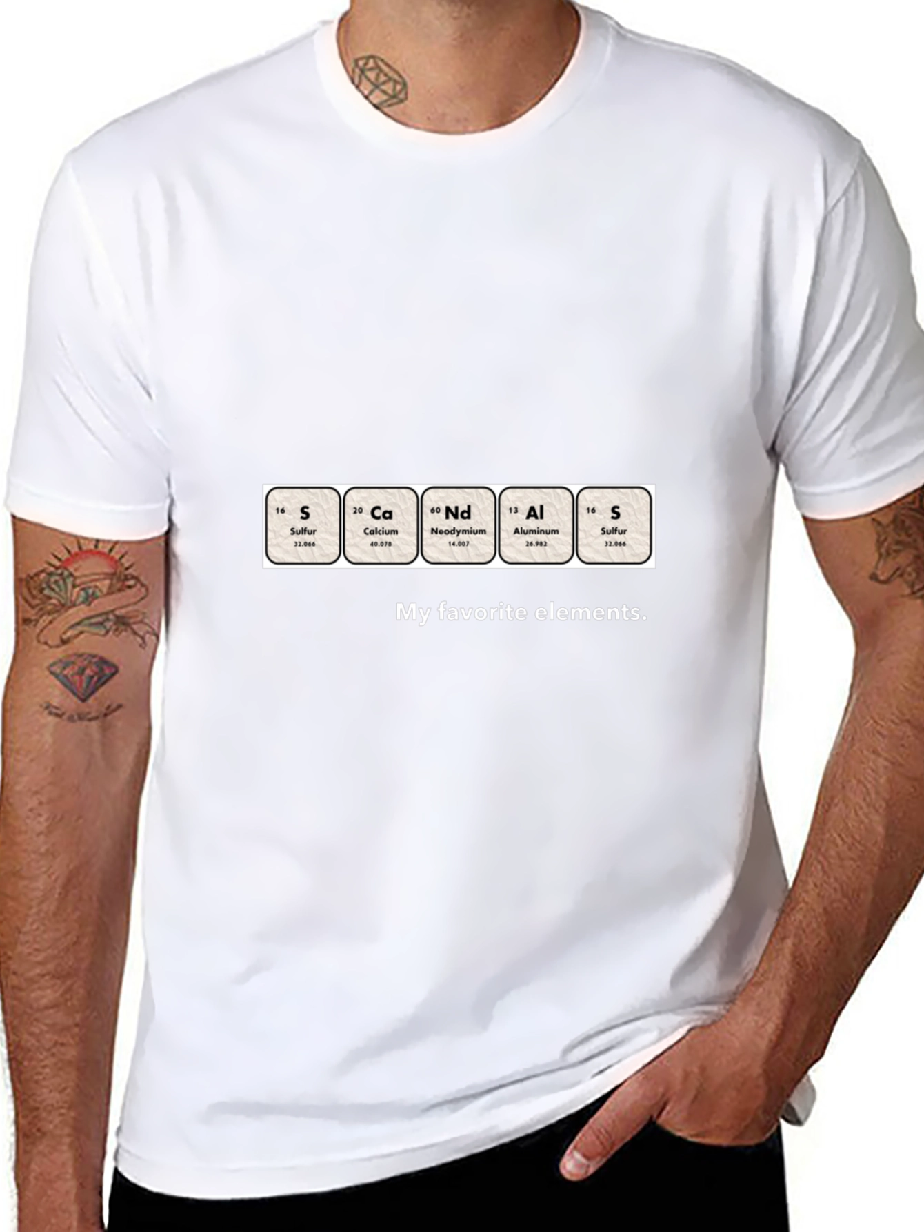 S CAlNdAlS My Favorite Elements T-Shirt