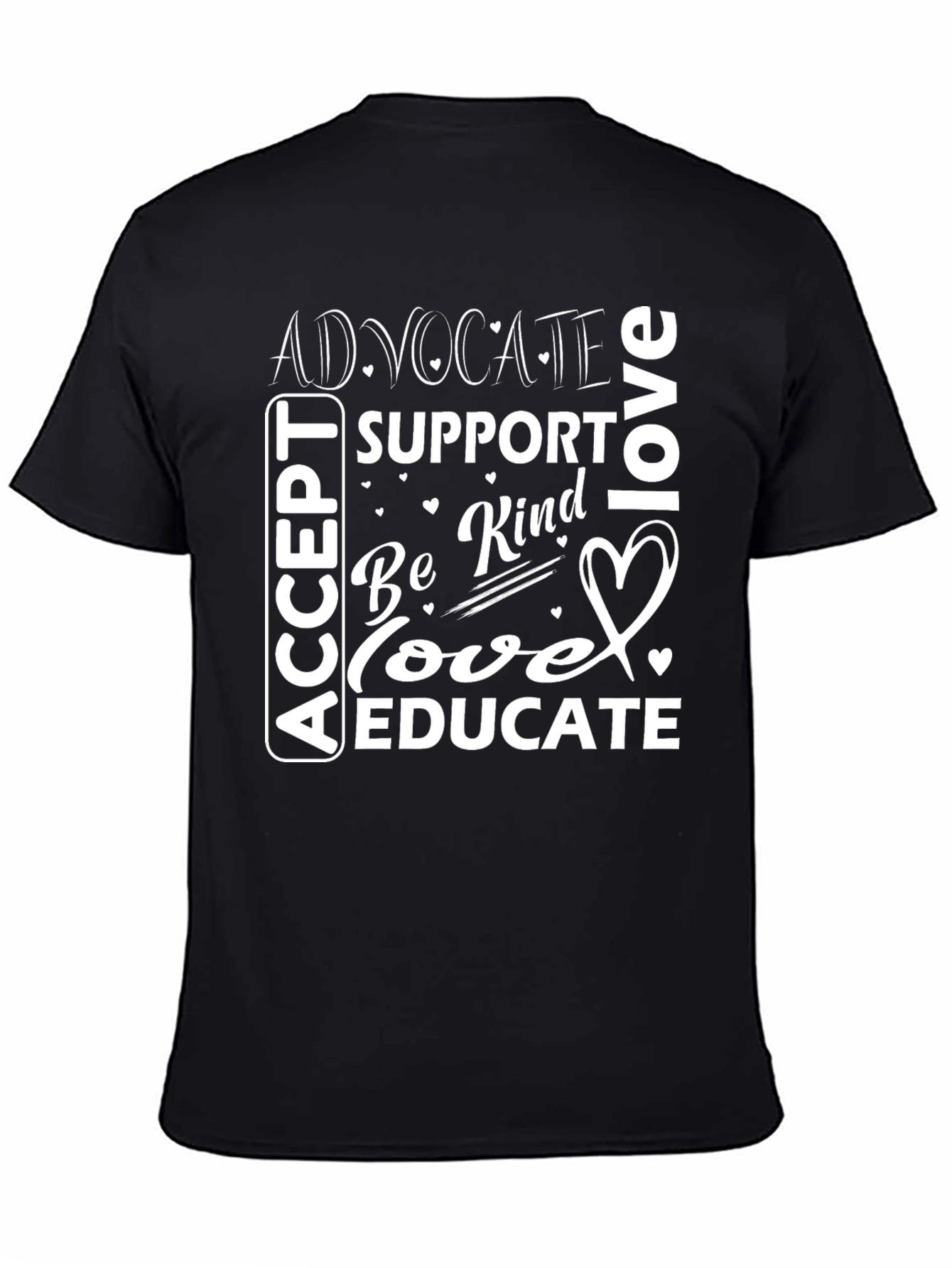 Advocate Love Graphic Tee - Autism Awareness
