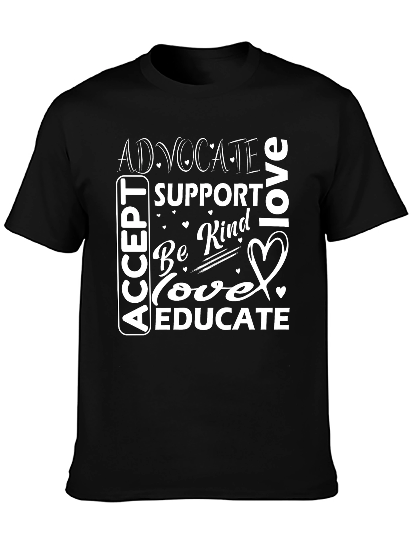 Advocate Love Graphic Tee - Autism Awareness