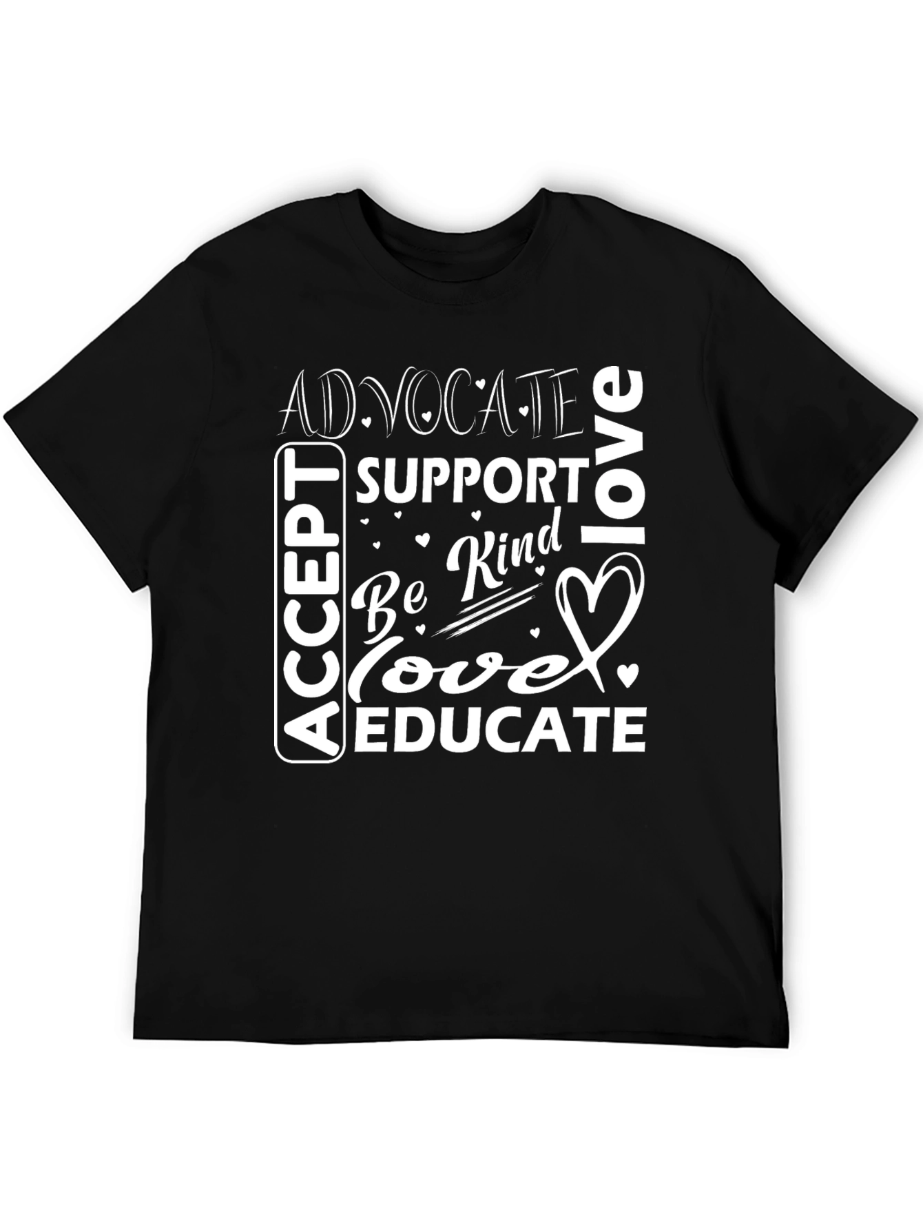 Advocate Love Graphic Tee - Autism Awareness