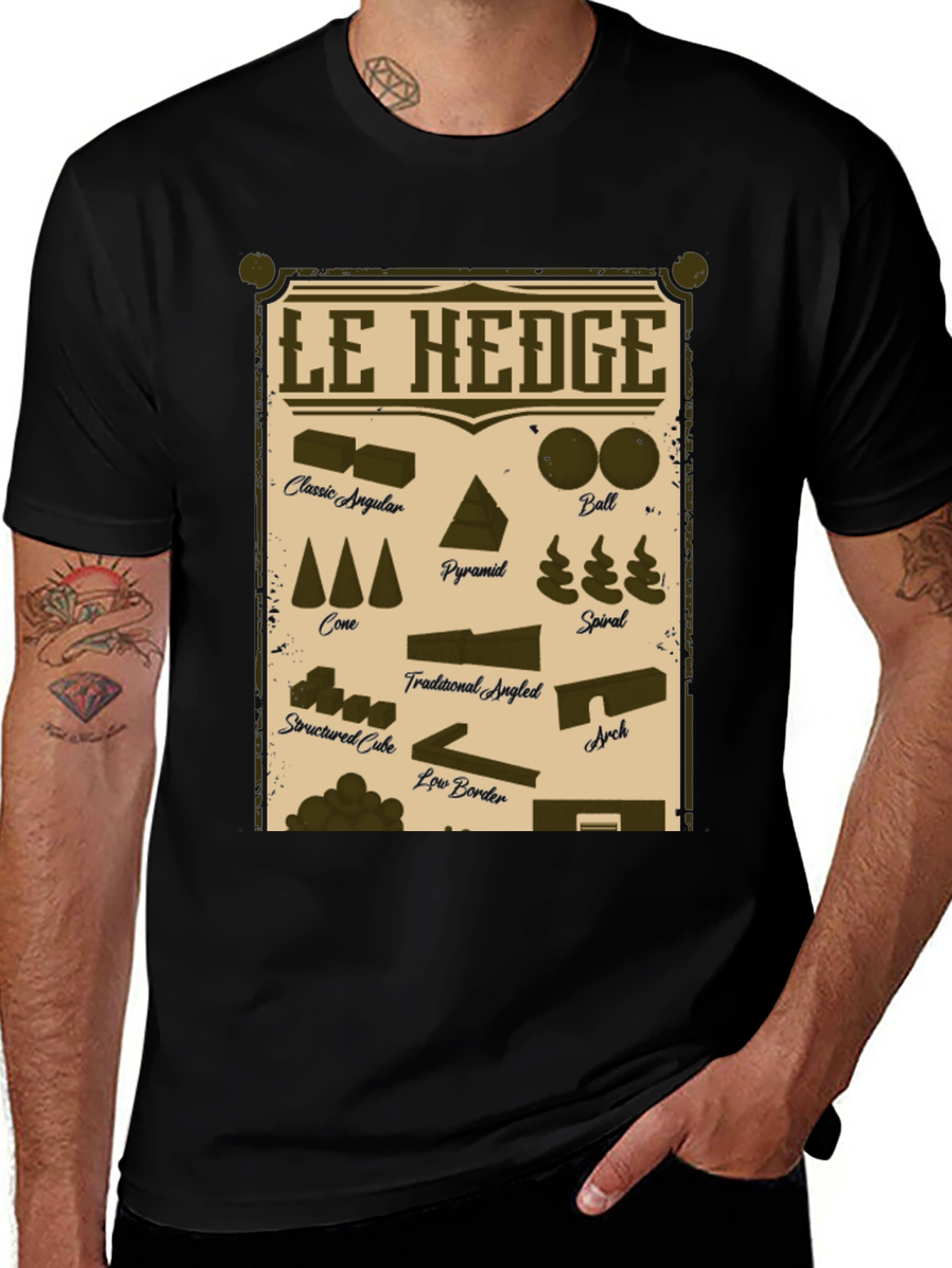 Le Hedge Garden Style T-Shirt