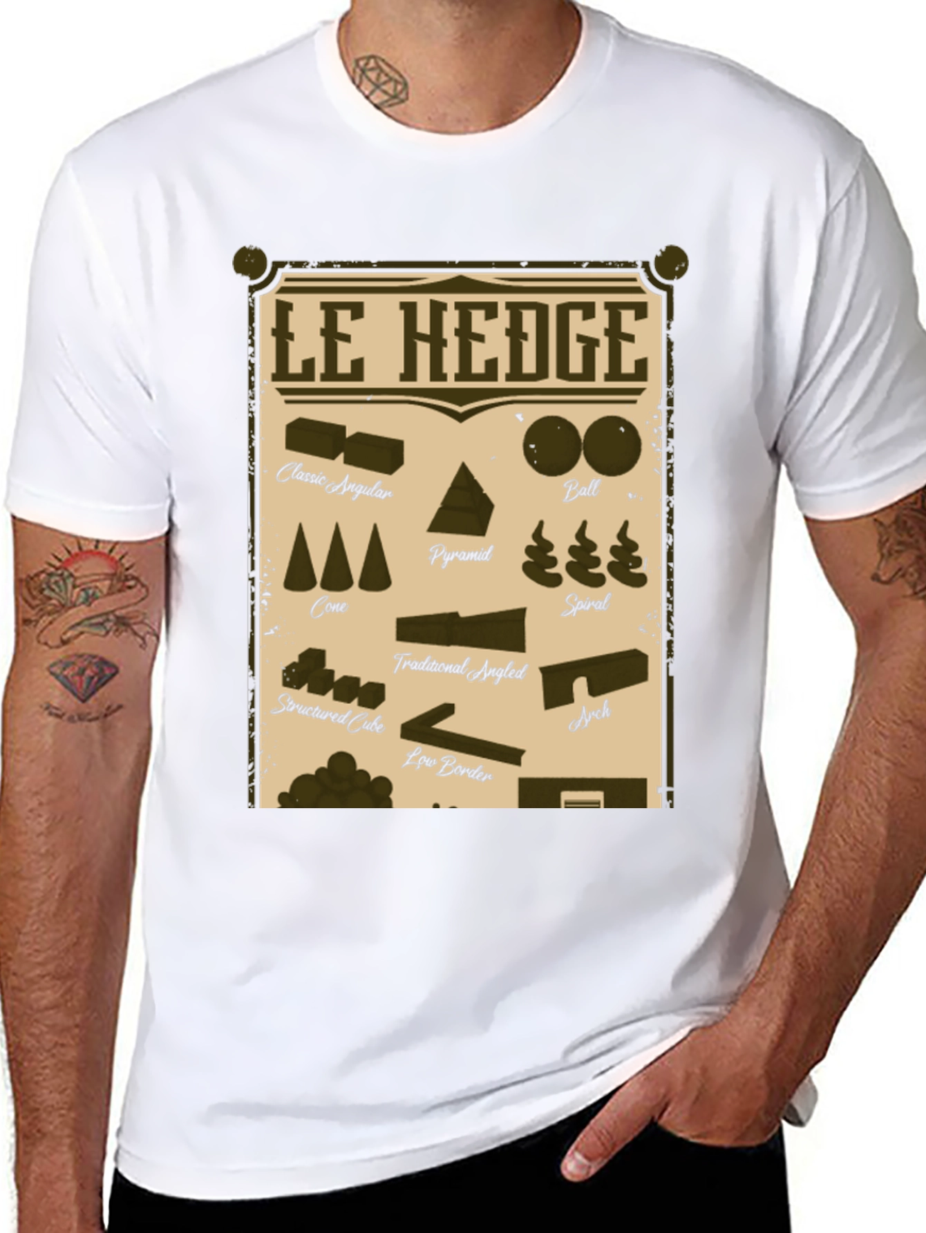 Le Hedge Garden Style T-Shirt