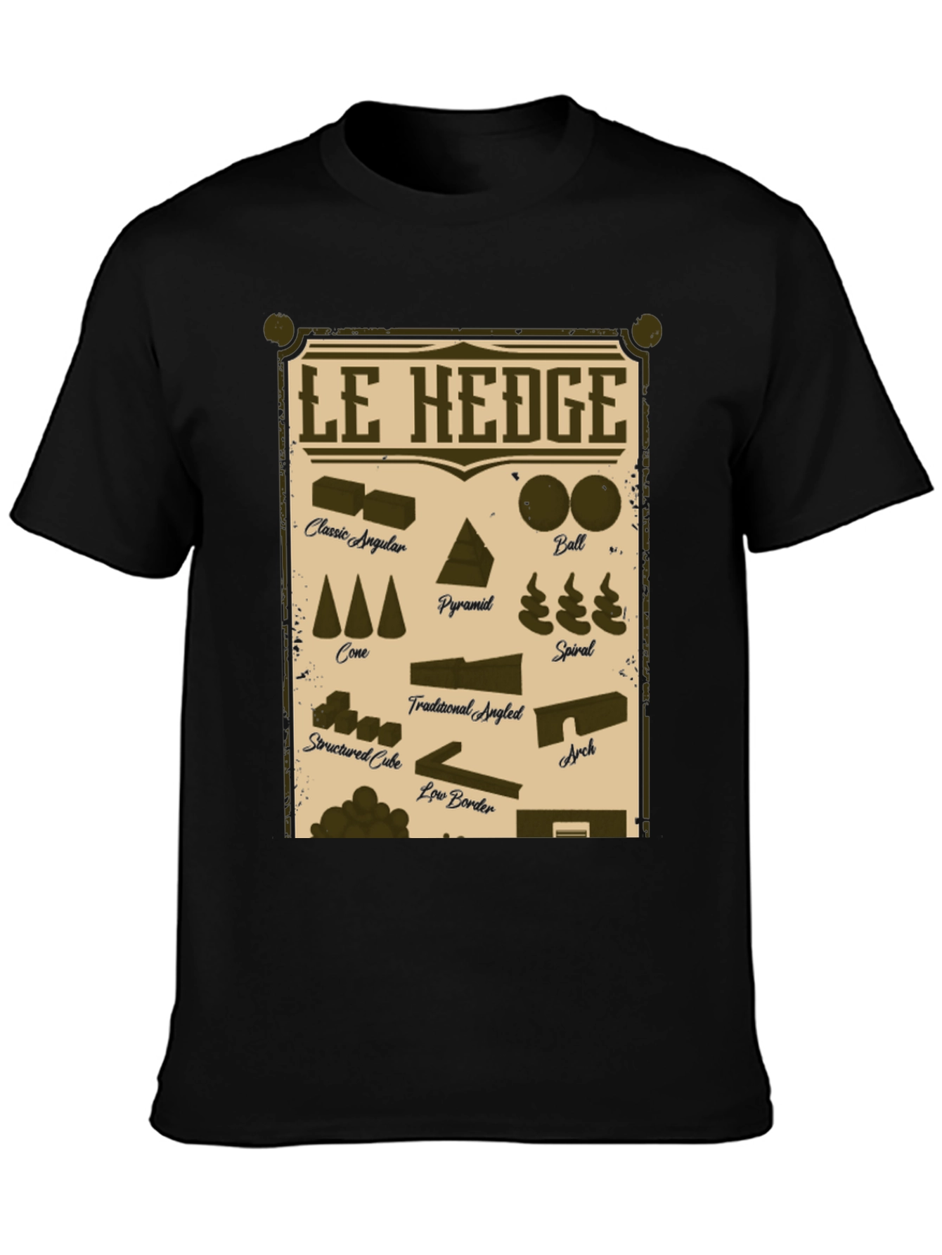 Le Hedge Garden Style T-Shirt
