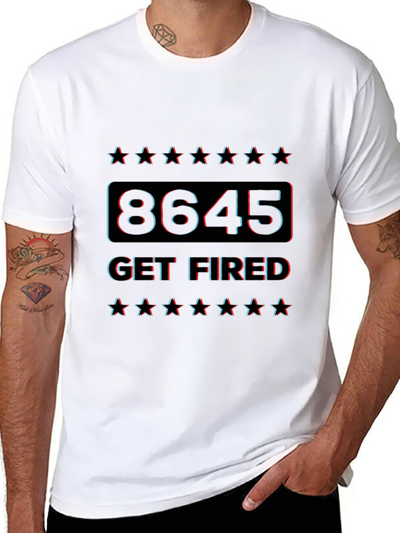 8645 Get Fired Graphic T-Shirt