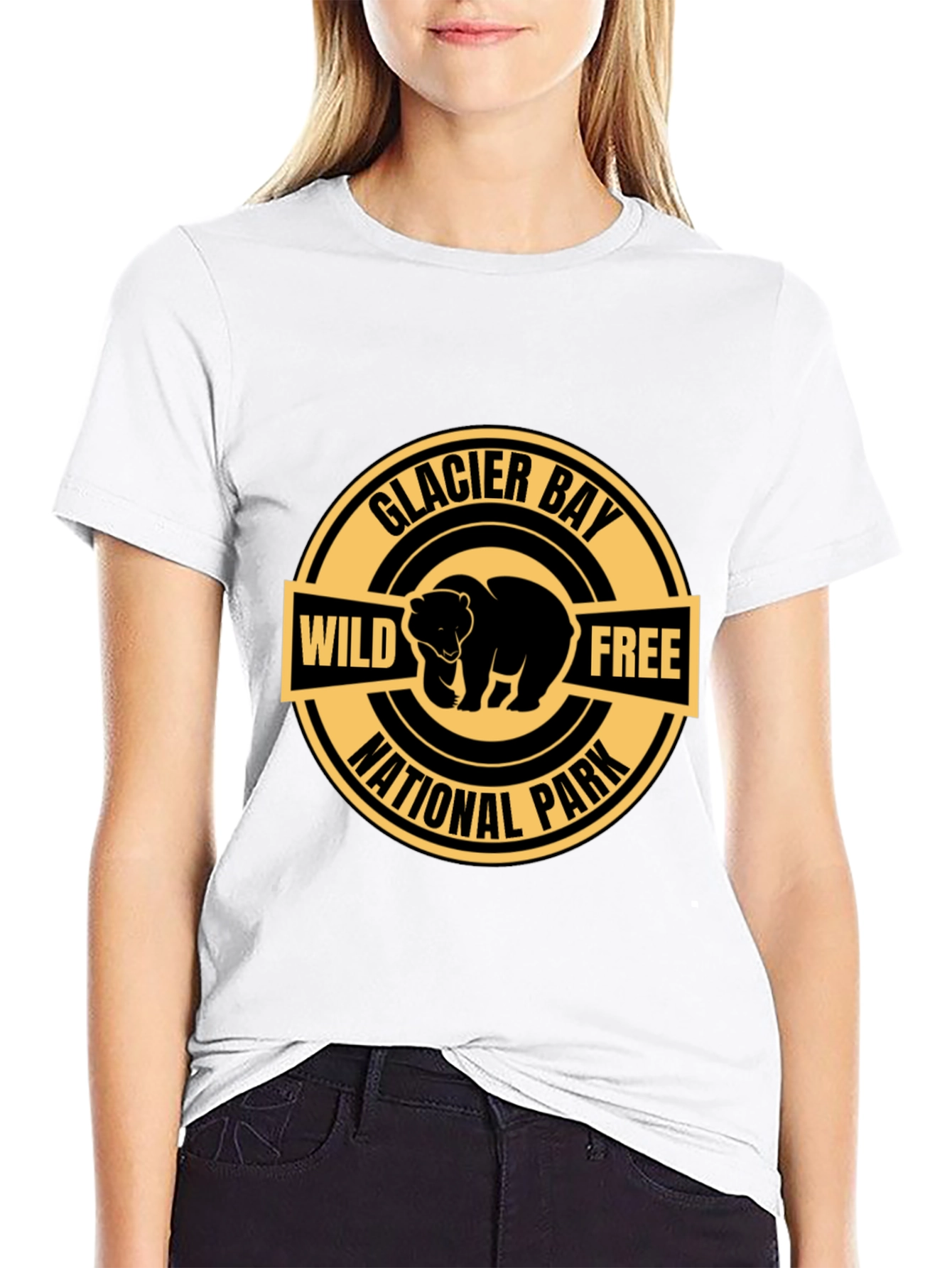 Glacier Bay National Park Bear Graphic Tee