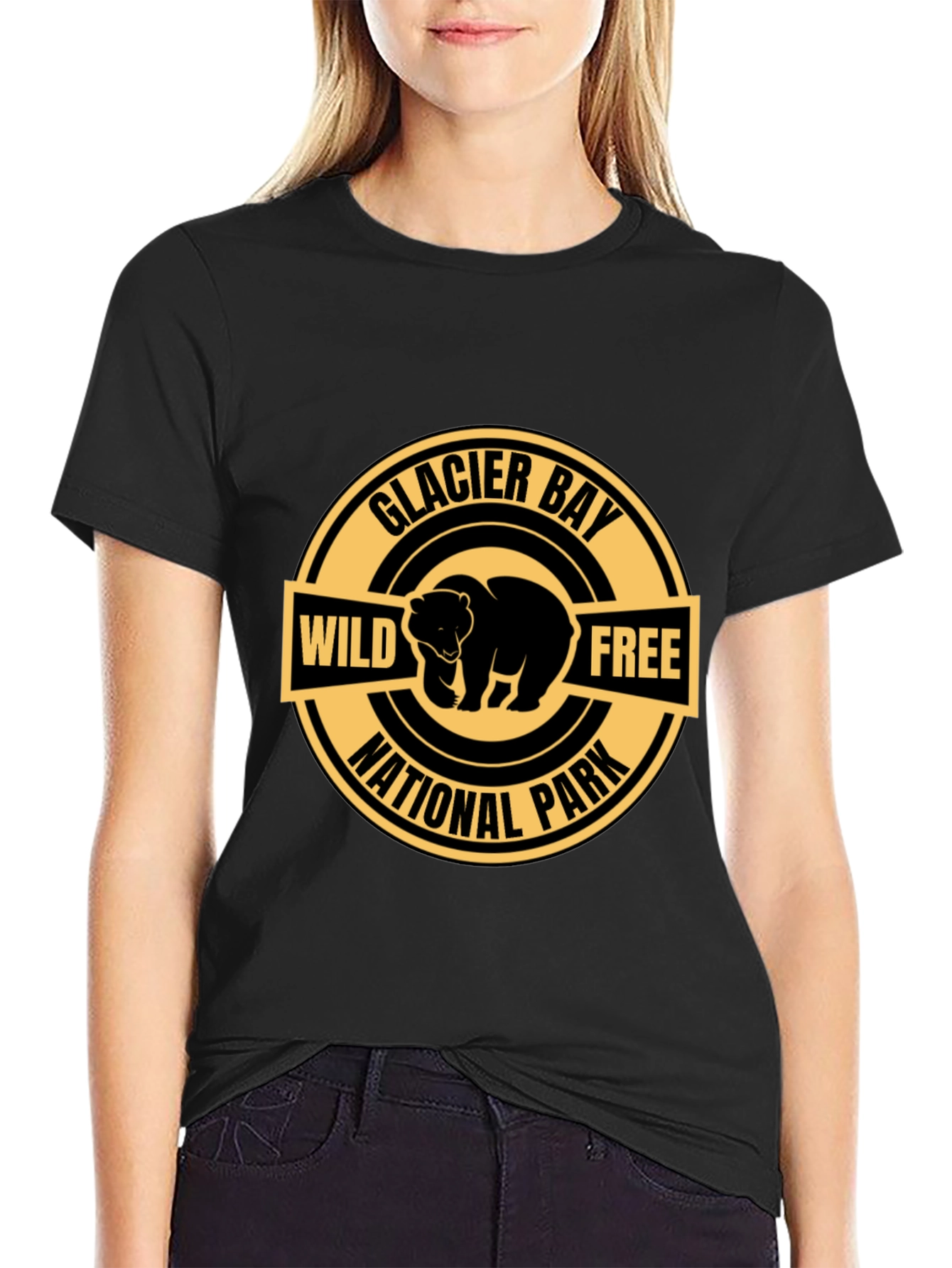 Glacier Bay National Park Bear Graphic Tee