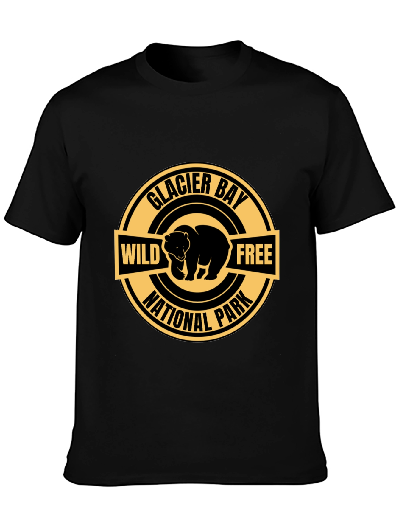 Glacier Bay National Park Bear Graphic Tee