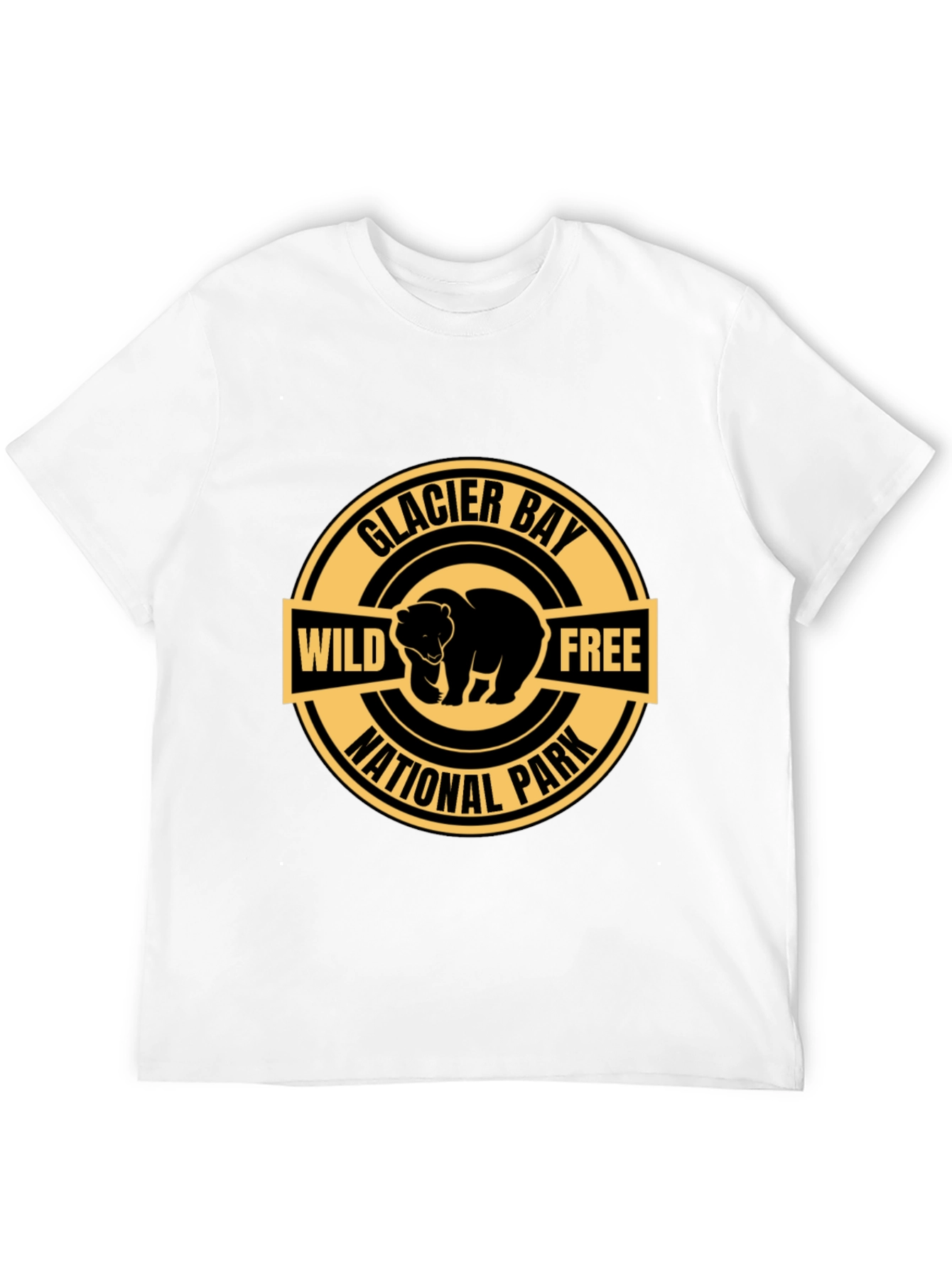 Glacier Bay National Park Bear Graphic Tee