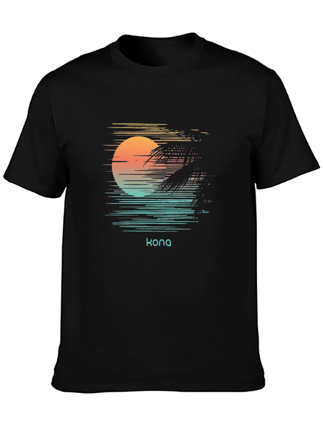 Kona Sunset Graphic Tee - Island Vibes