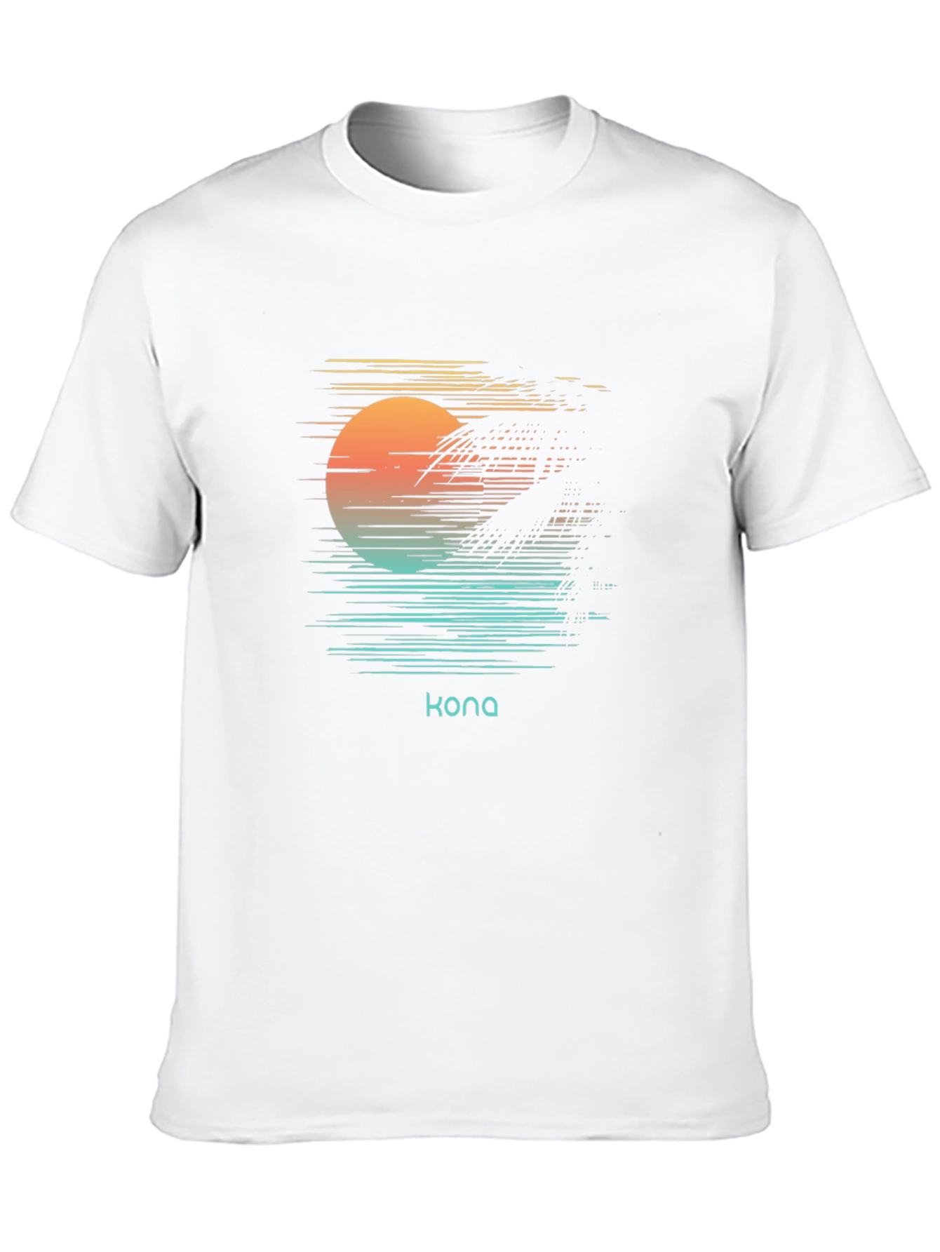 Kona Sunset Graphic Tee - Island Vibes