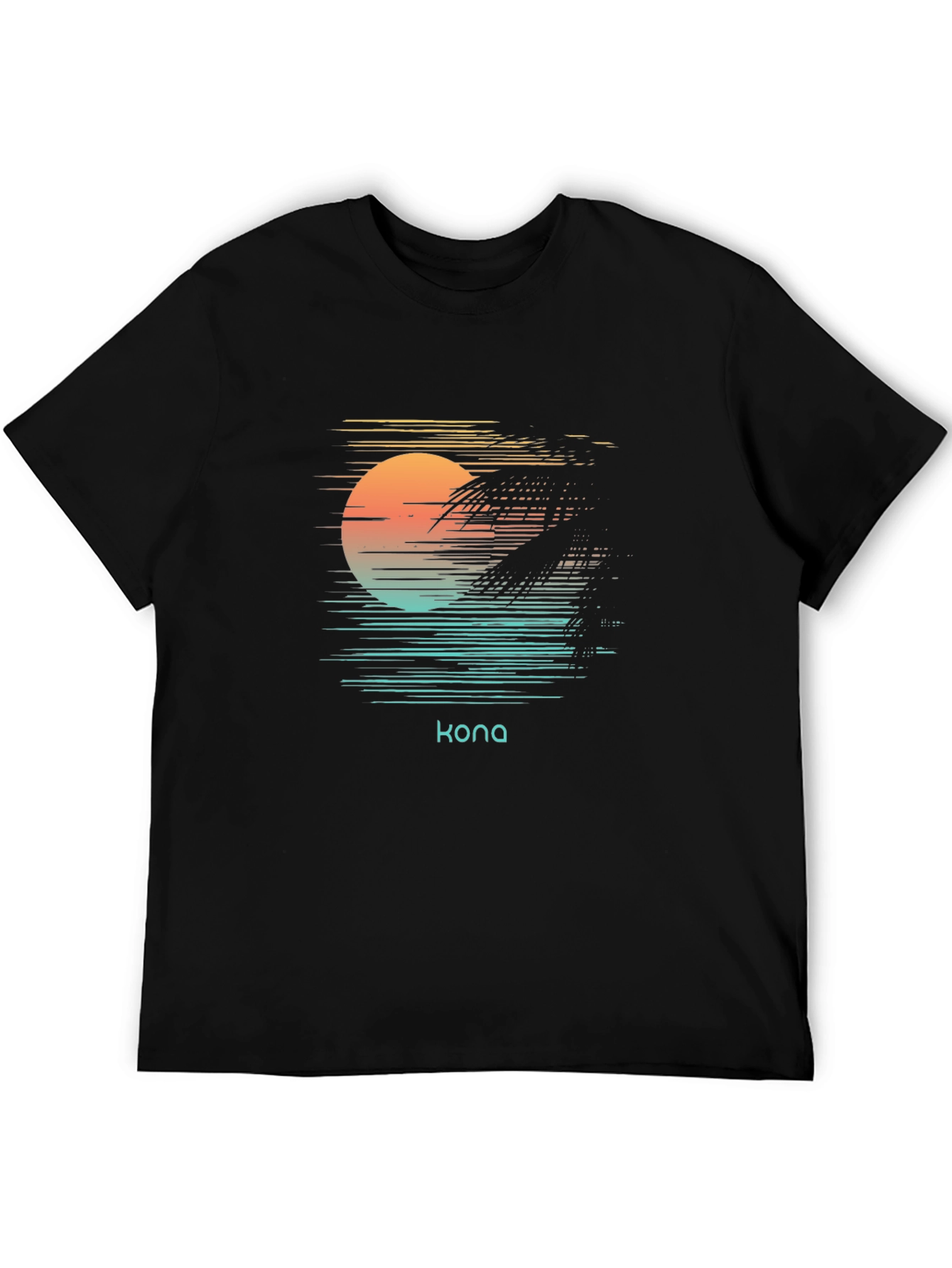 Kona Sunset Graphic Tee - Island Vibes