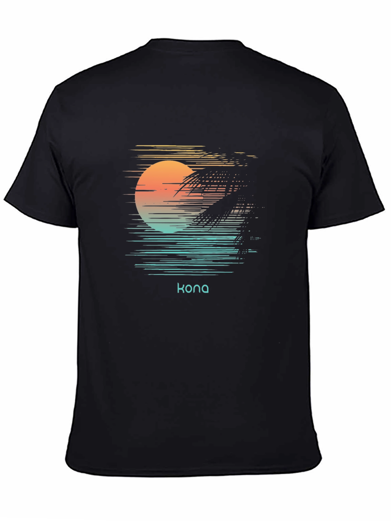 Kona Sunset Graphic Tee - Island Vibes