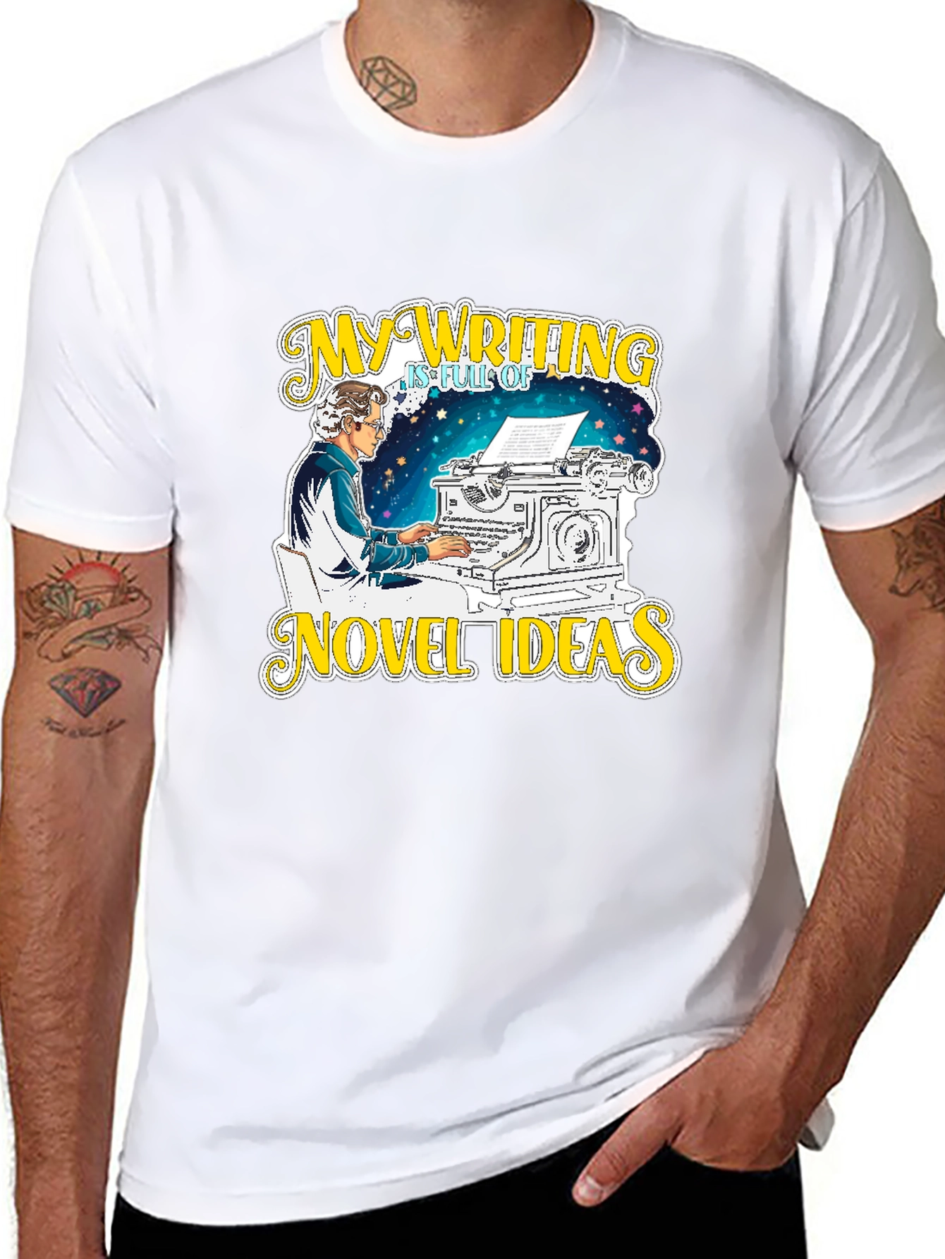 Writers Novel Ideas Graphic Tee